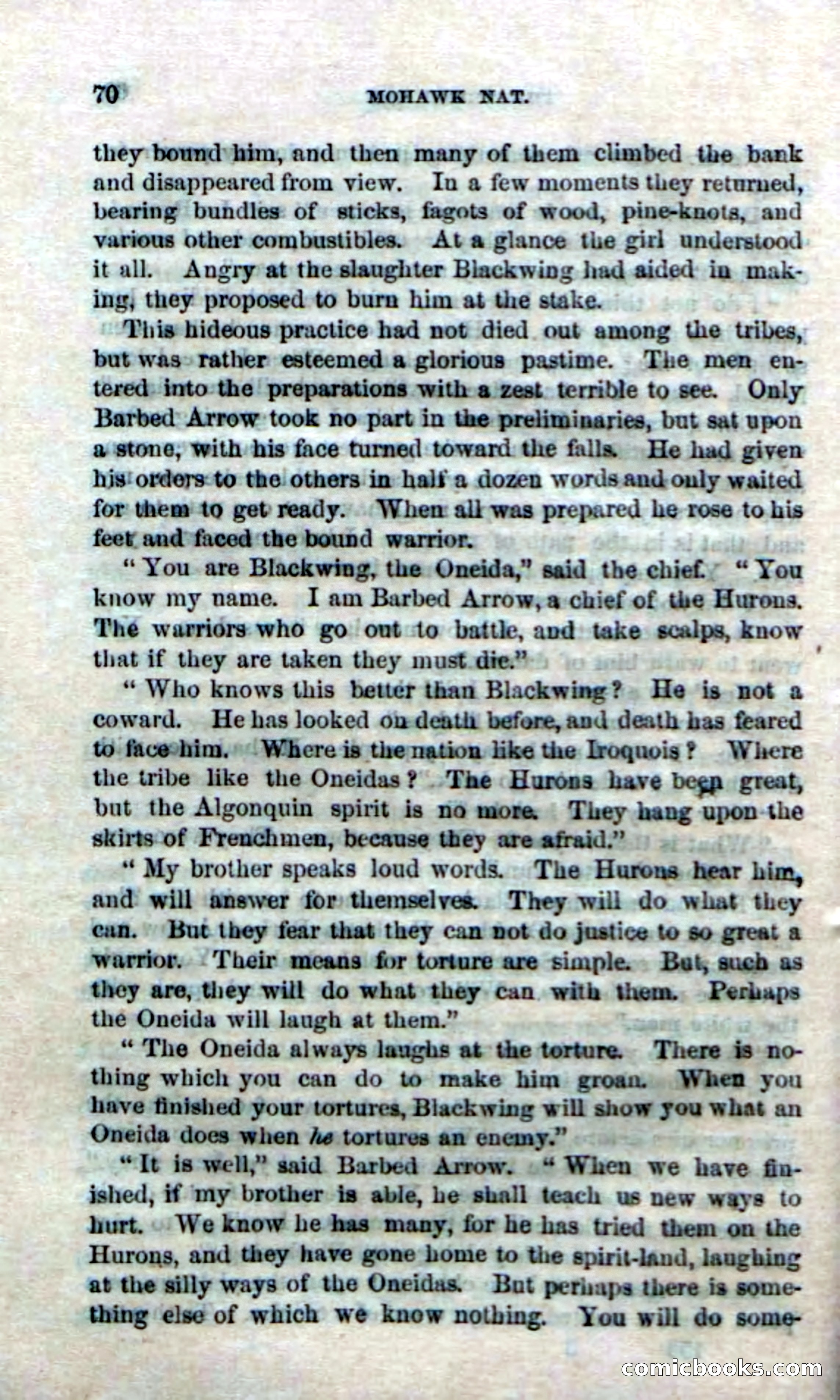 Beadle's Dime Novels No. 153: Mohawk Nat — page 68 of 116