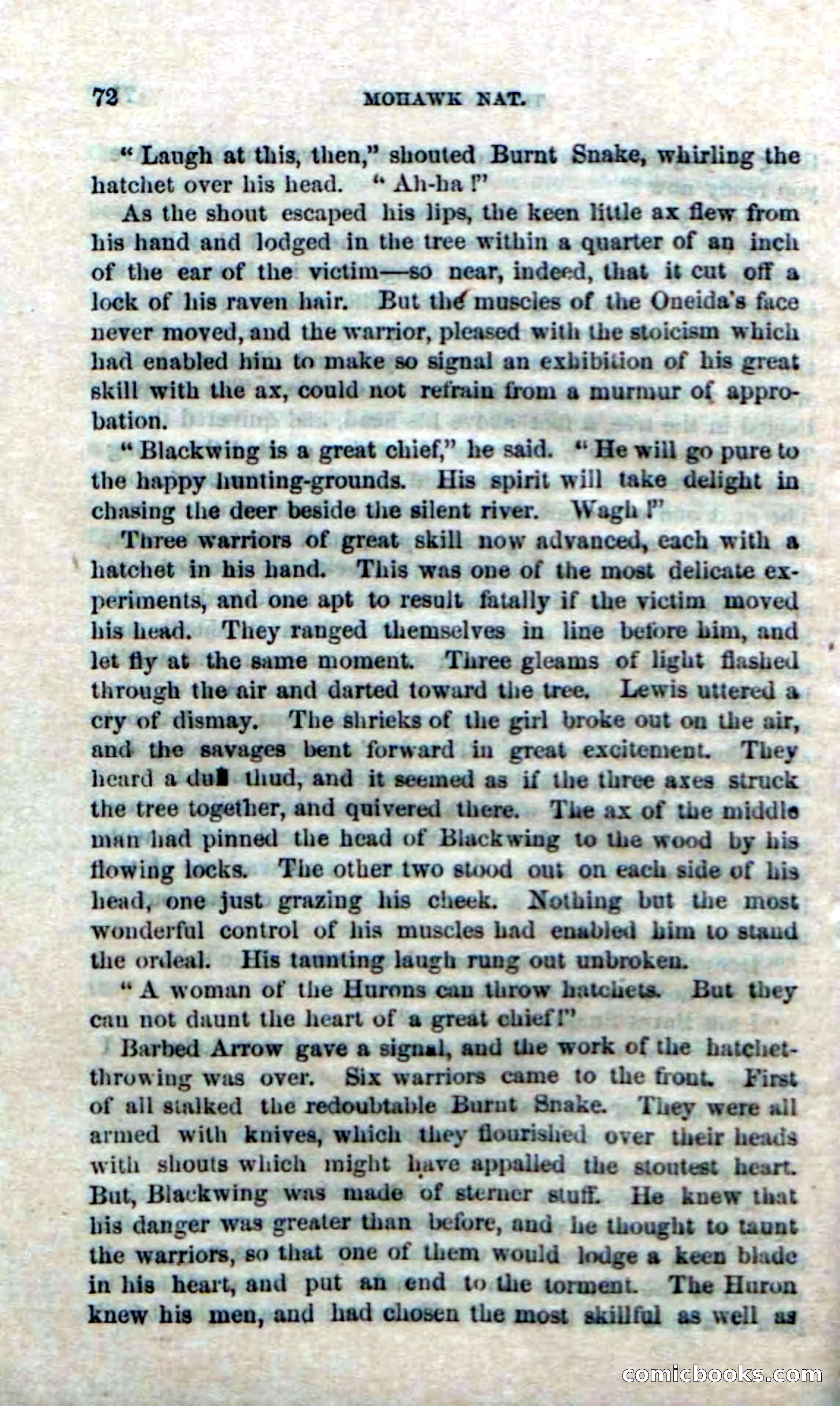 Beadle's Dime Novels No. 153: Mohawk Nat — page 70 of 116