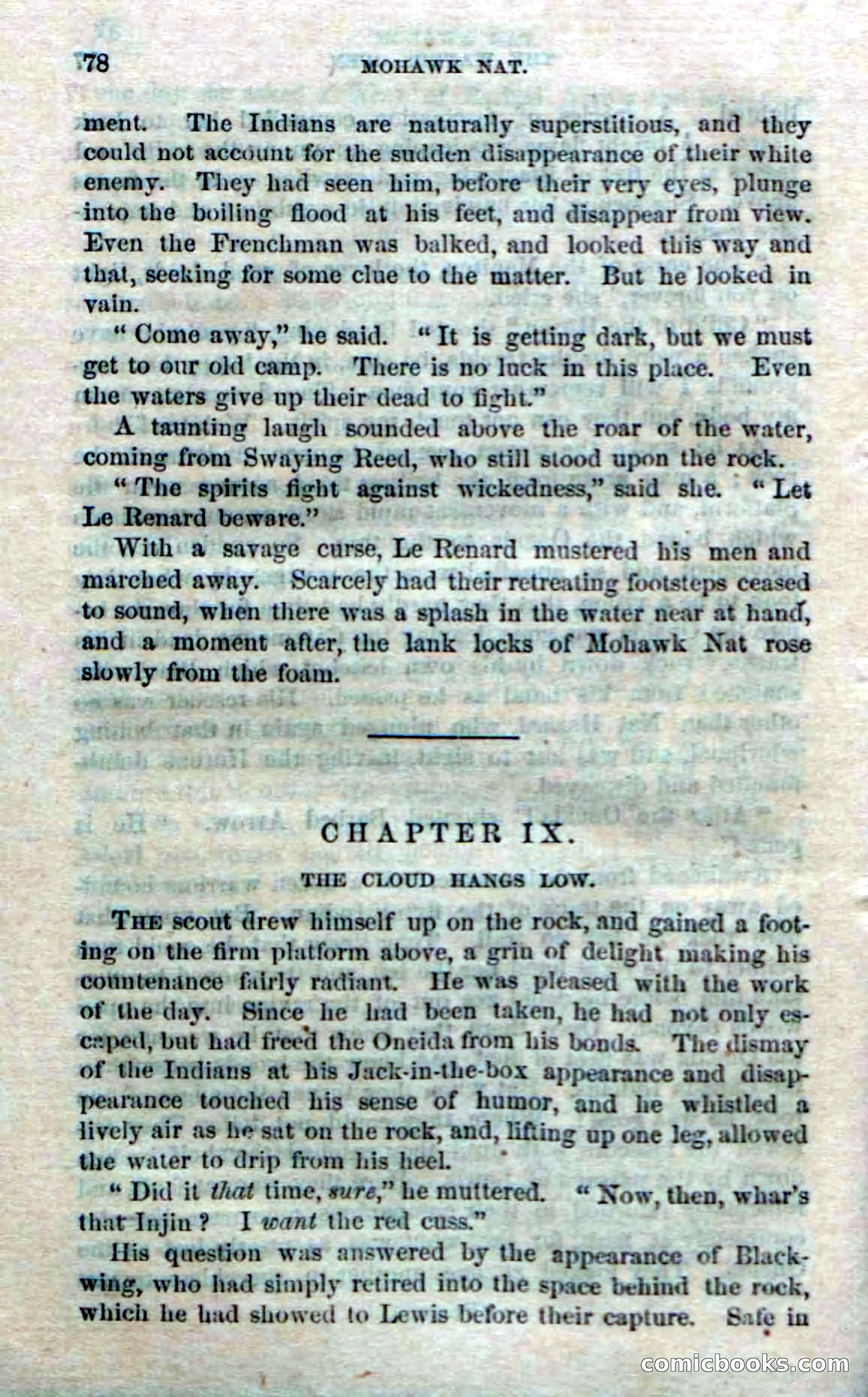 Beadle's Dime Novels No. 153: Mohawk Nat — page 76 of 116