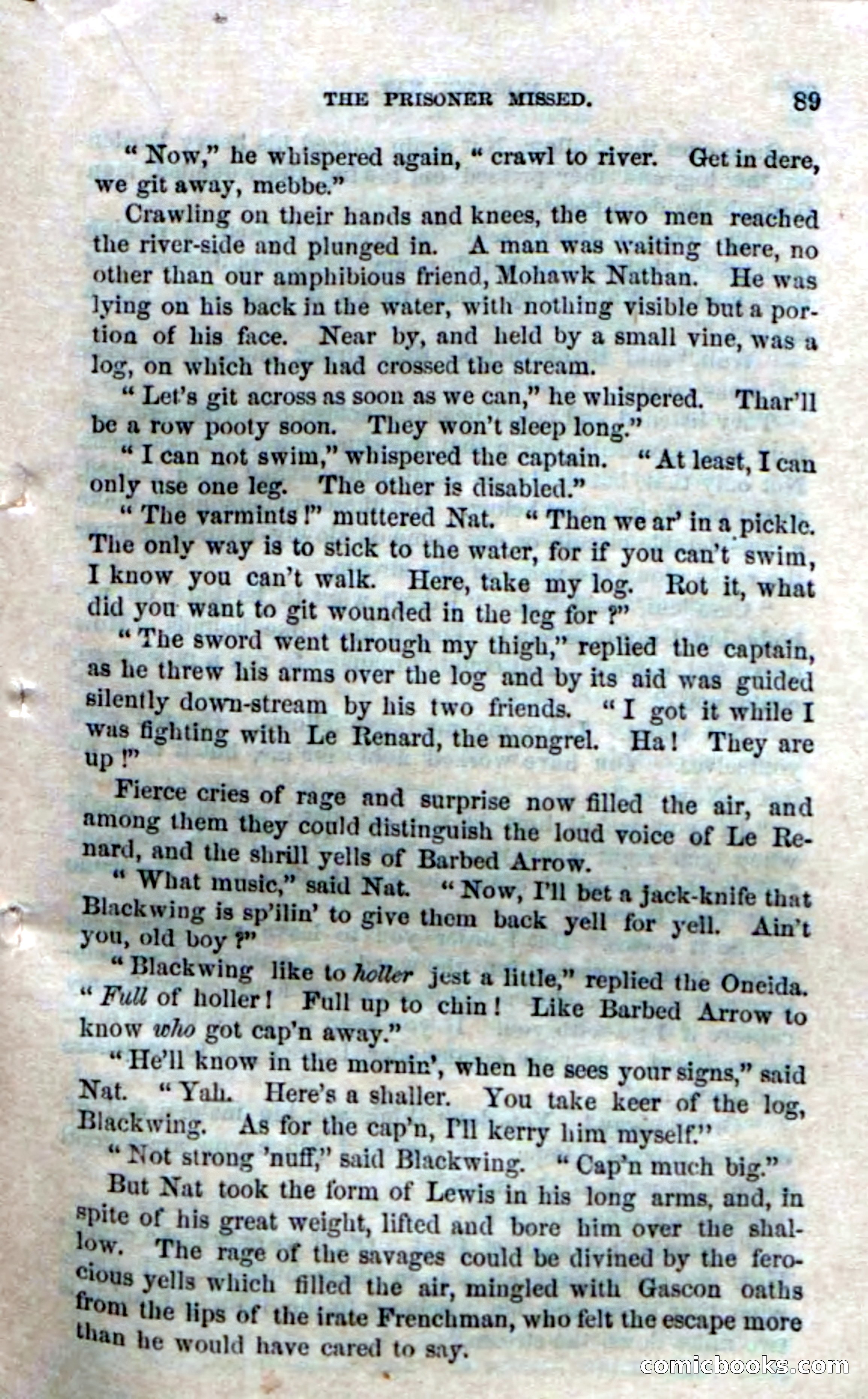 Beadle's Dime Novels No. 153: Mohawk Nat — page 87 of 116