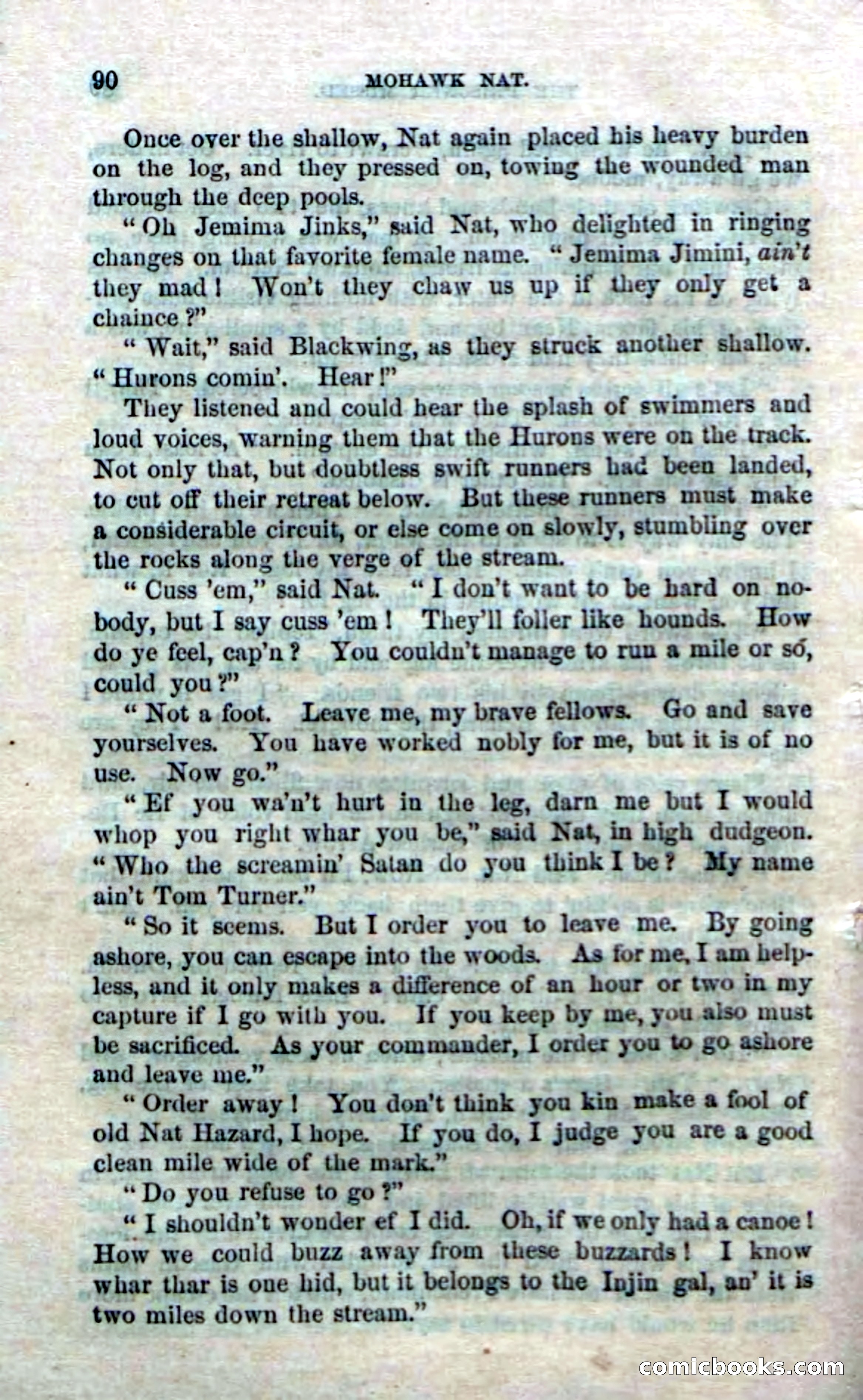 Beadle's Dime Novels No. 153: Mohawk Nat — page 88 of 116