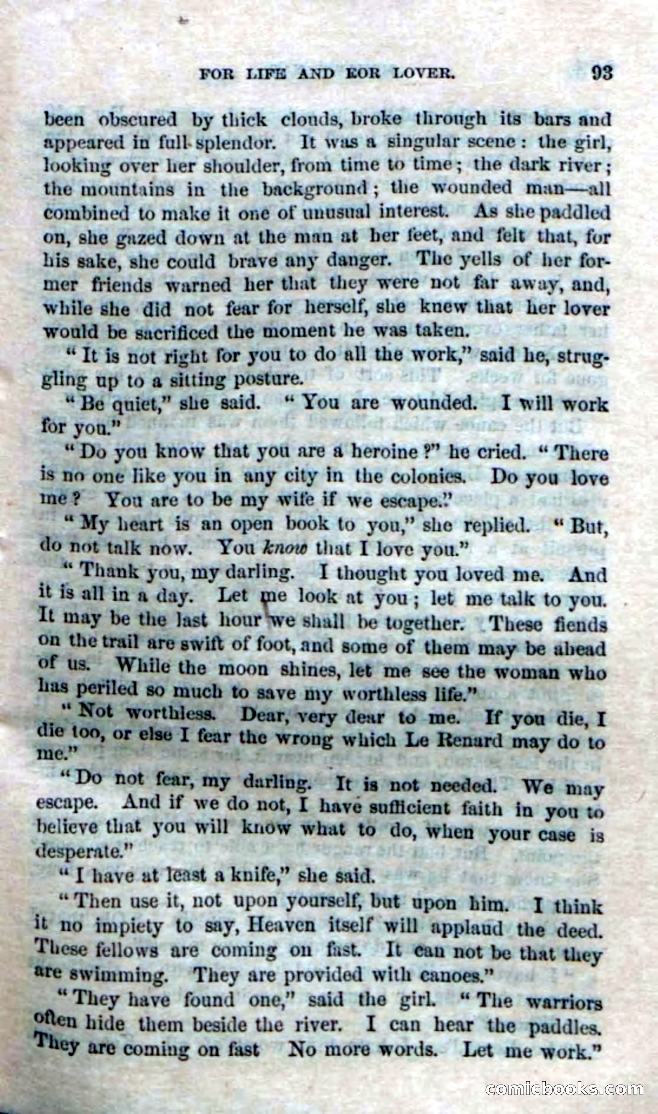 Beadle's Dime Novels No. 153: Mohawk Nat — page 91 of 116
