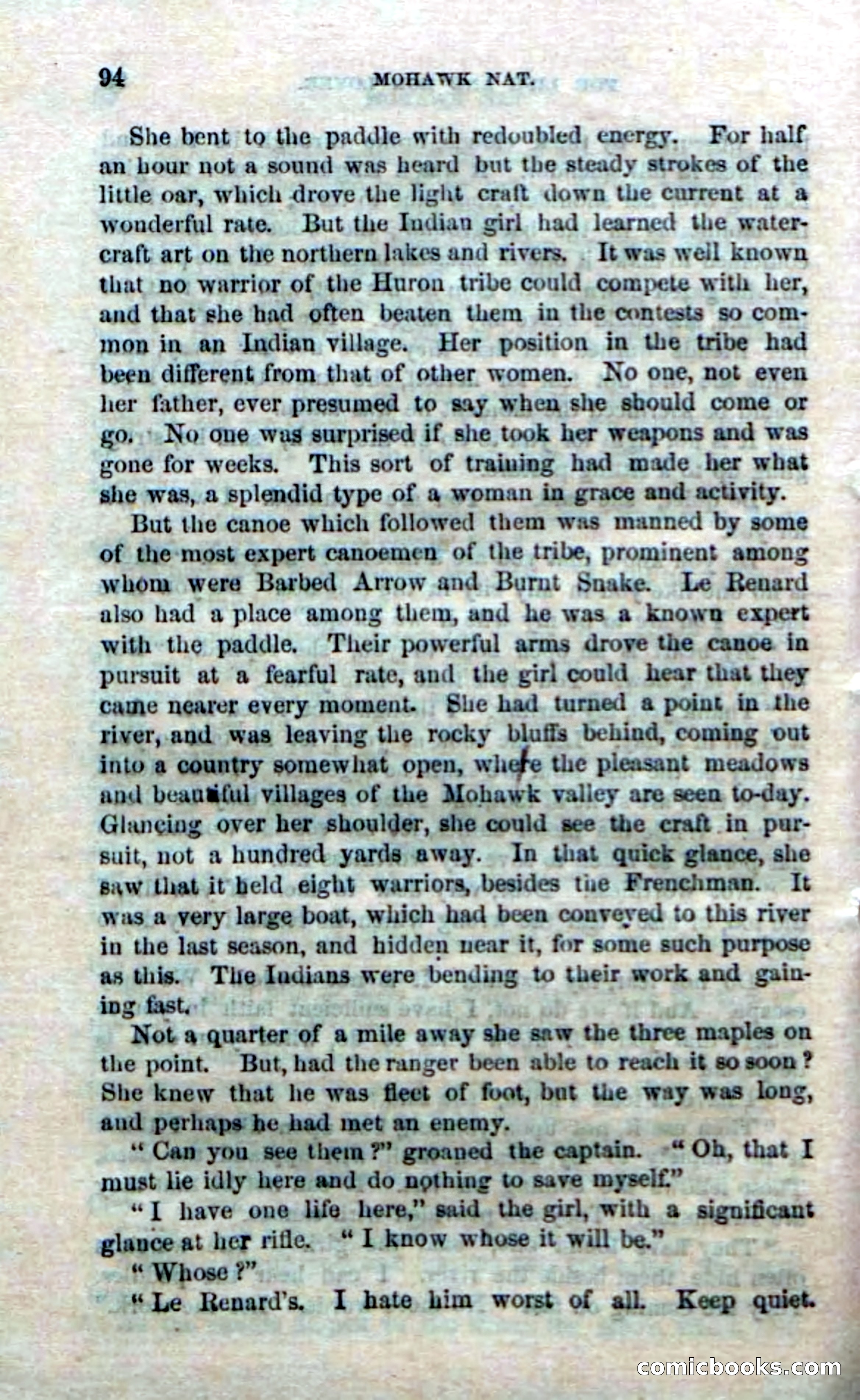 Beadle's Dime Novels No. 153: Mohawk Nat — page 92 of 116