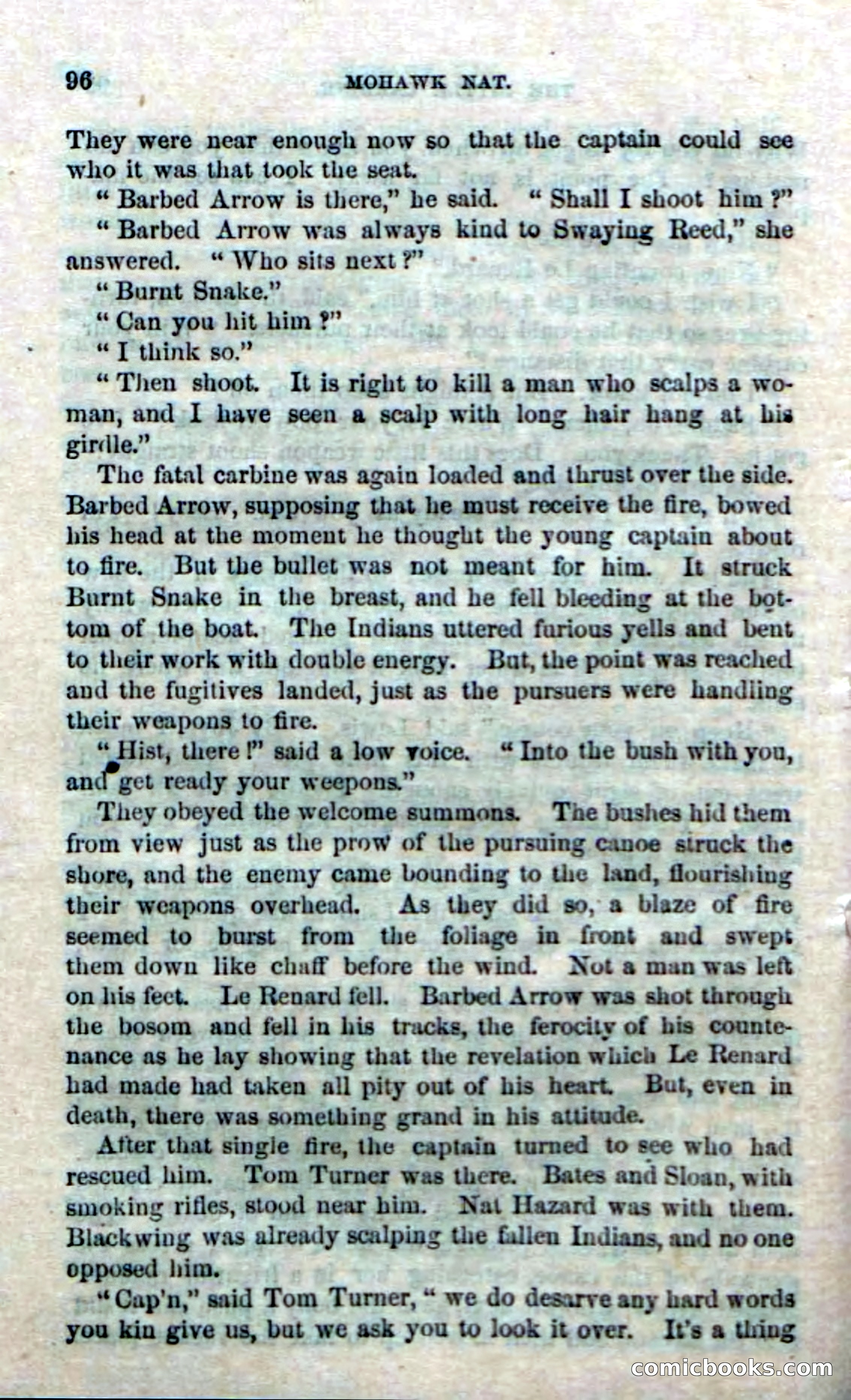 Beadle's Dime Novels No. 153: Mohawk Nat — page 94 of 116