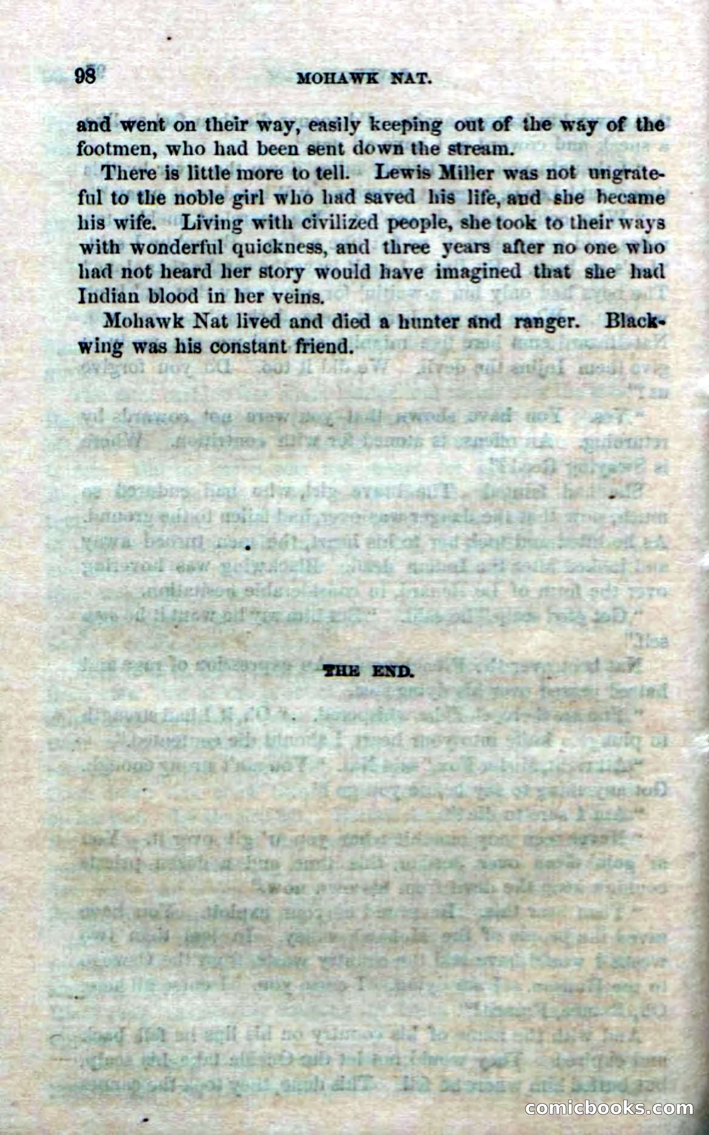 Beadle's Dime Novels No. 153: Mohawk Nat — page 96 of 116