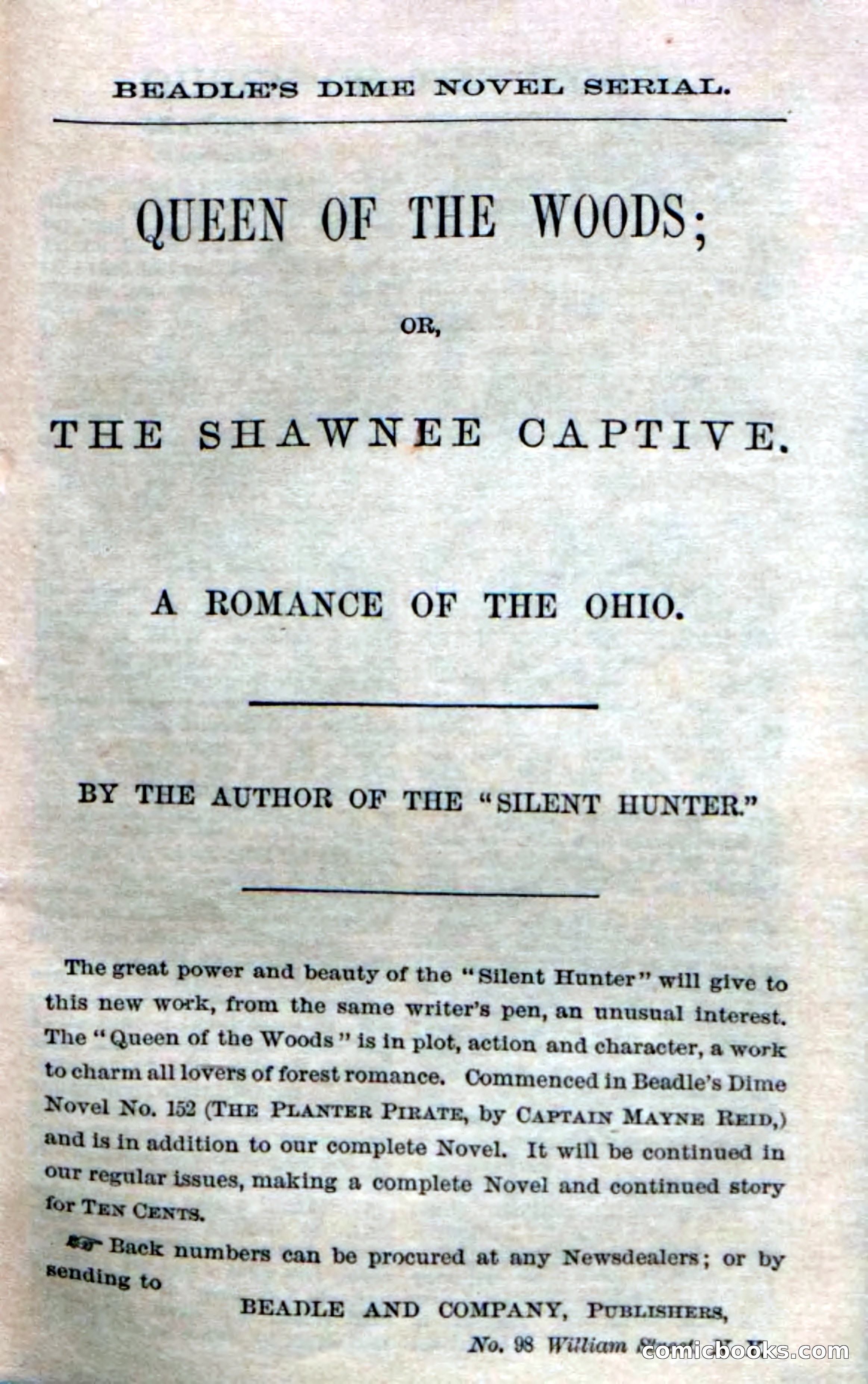 Beadle's Dime Novels No. 153: Mohawk Nat — page 97 of 116