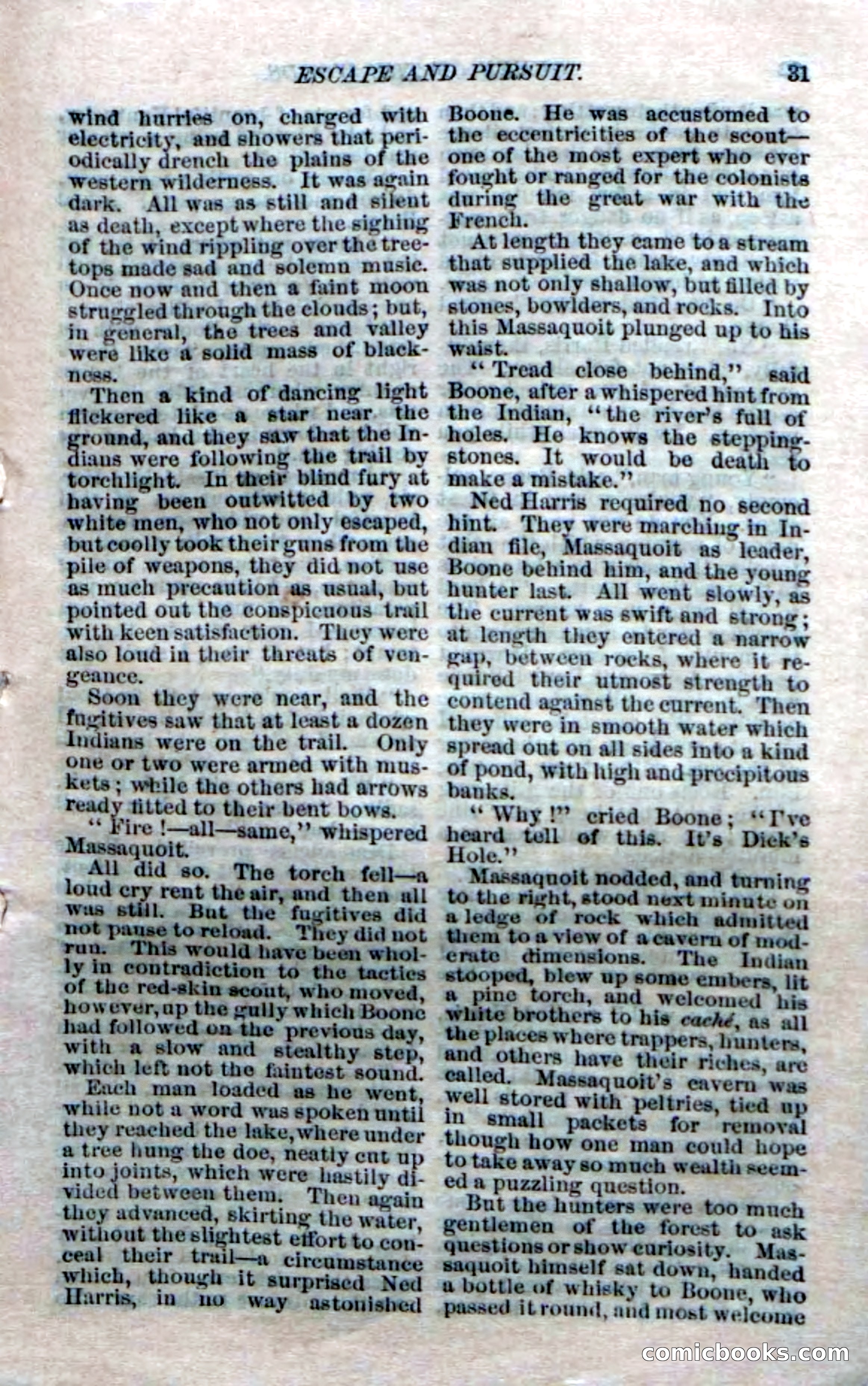 Beadle's Dime Novels No. 153: Mohawk Nat — page 103 of 116