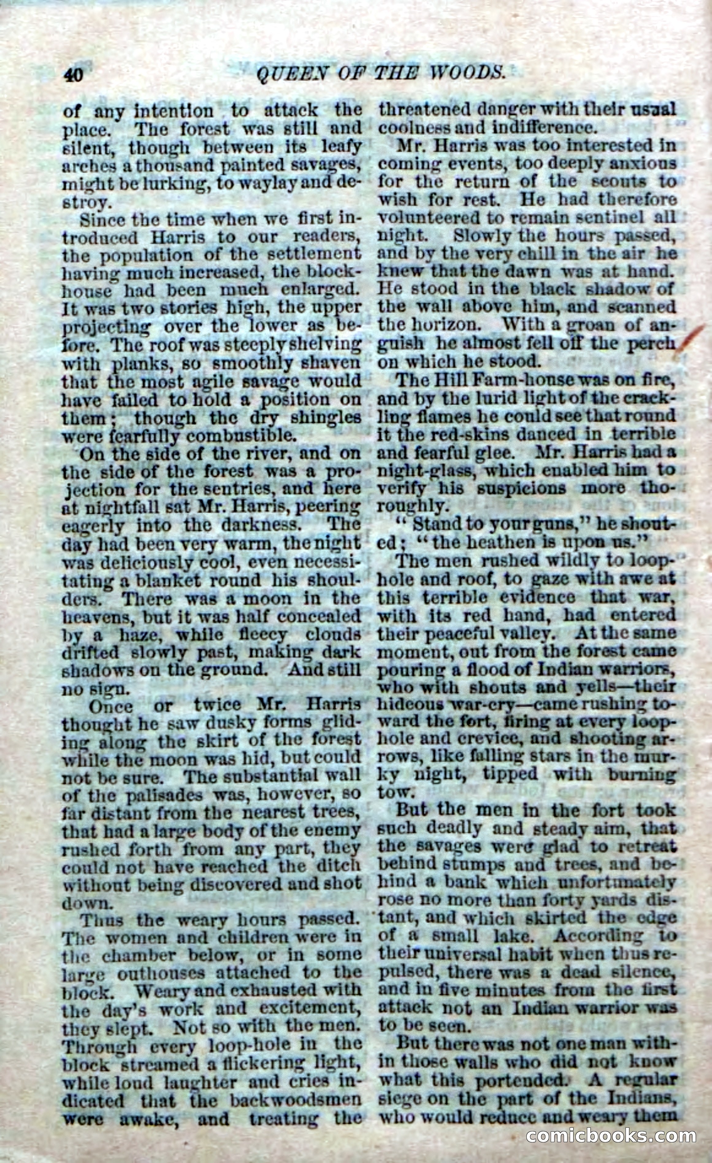 Beadle's Dime Novels No. 153: Mohawk Nat — page 112 of 116