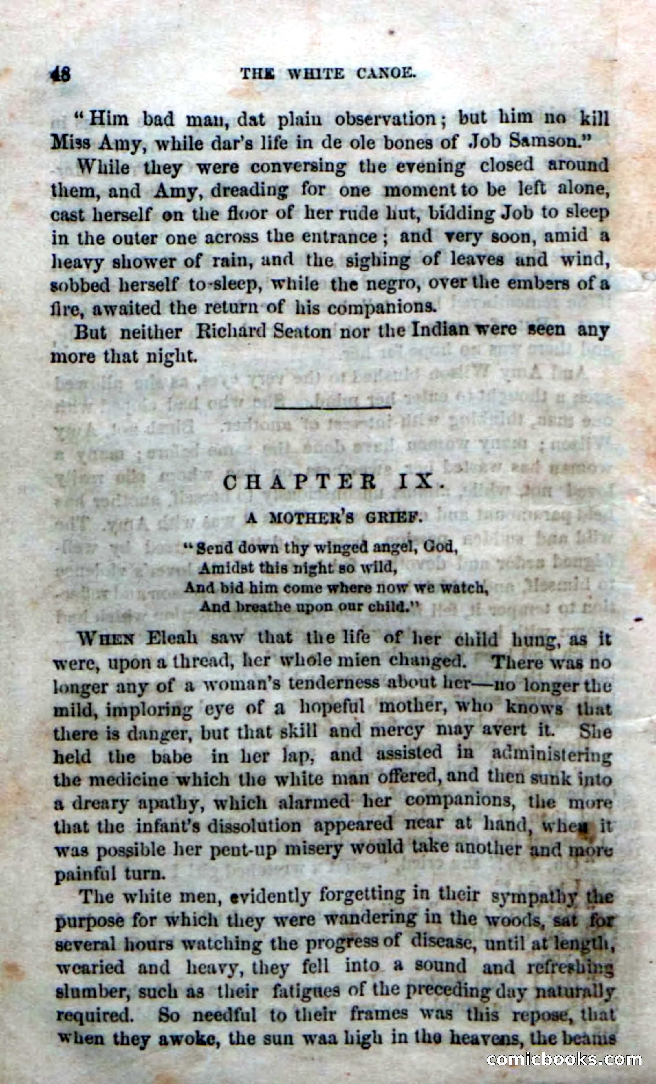 Beadle's Dime Novels No. 169 — page 44: Pulp Fiction, 1869