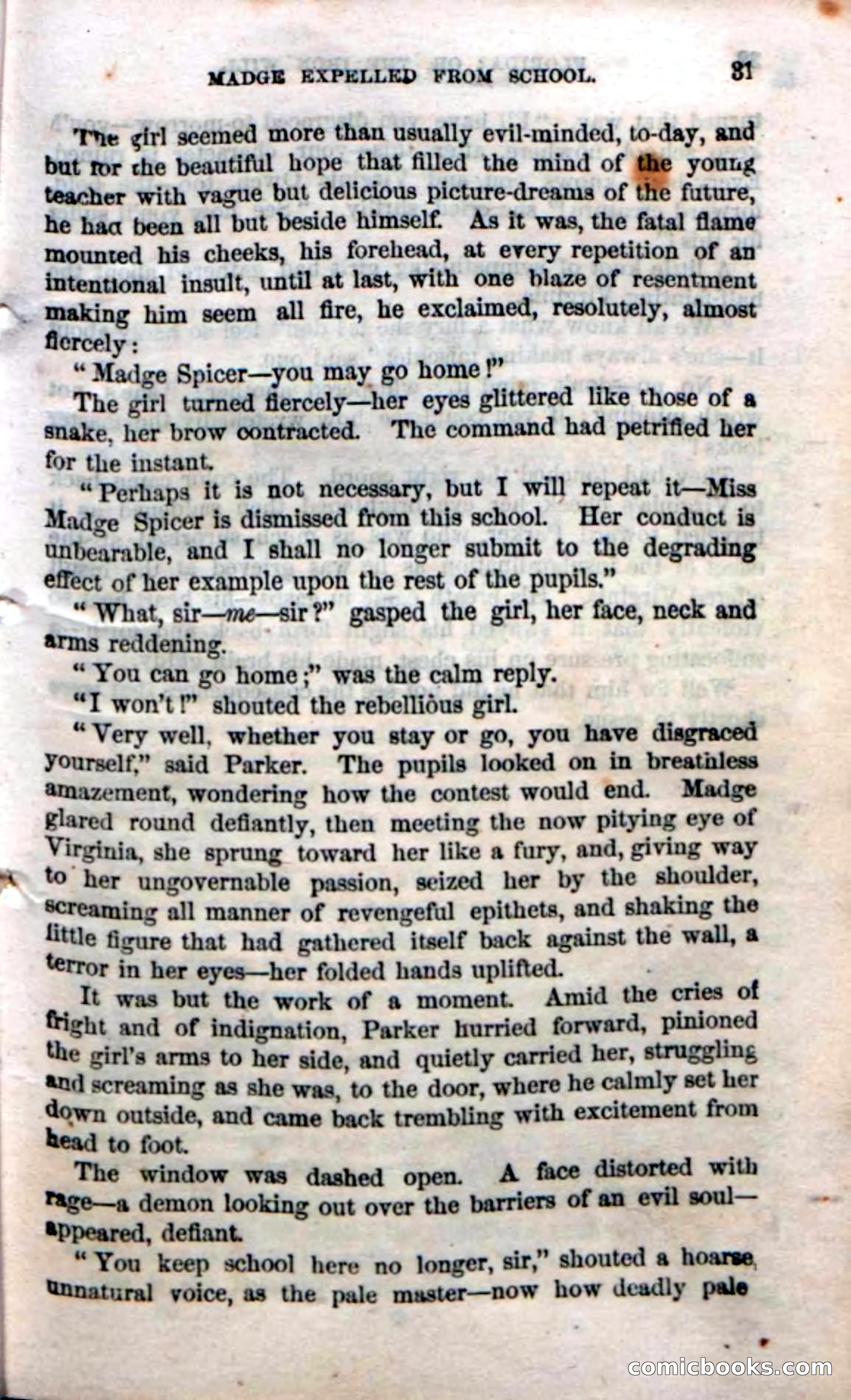 Beadle's Dime Novels No. 20: Florida; or, The Iron Will — page 33 of 130