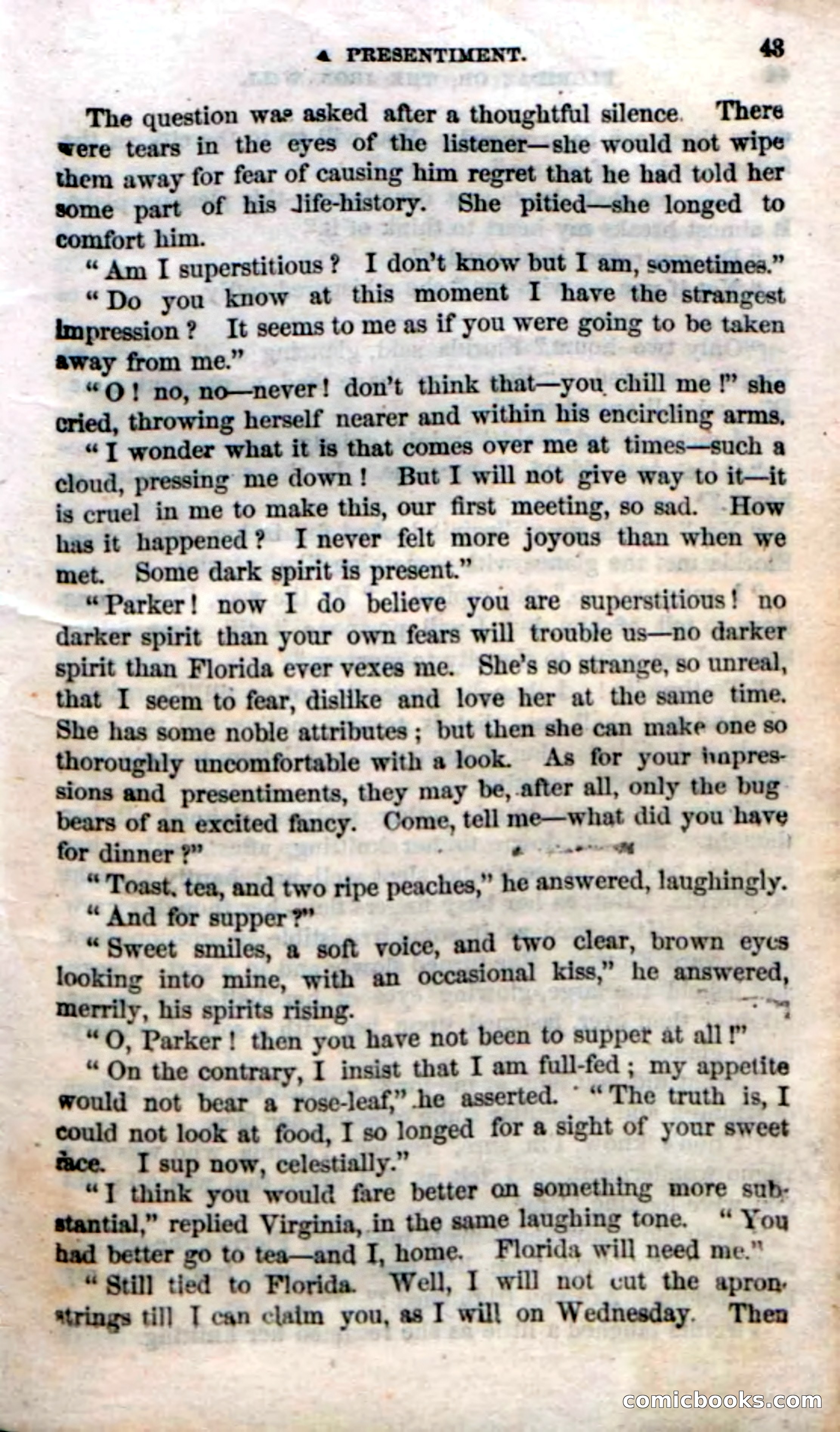 Beadle's Dime Novels No. 20: Florida; or, The Iron Will — page 45 of 130