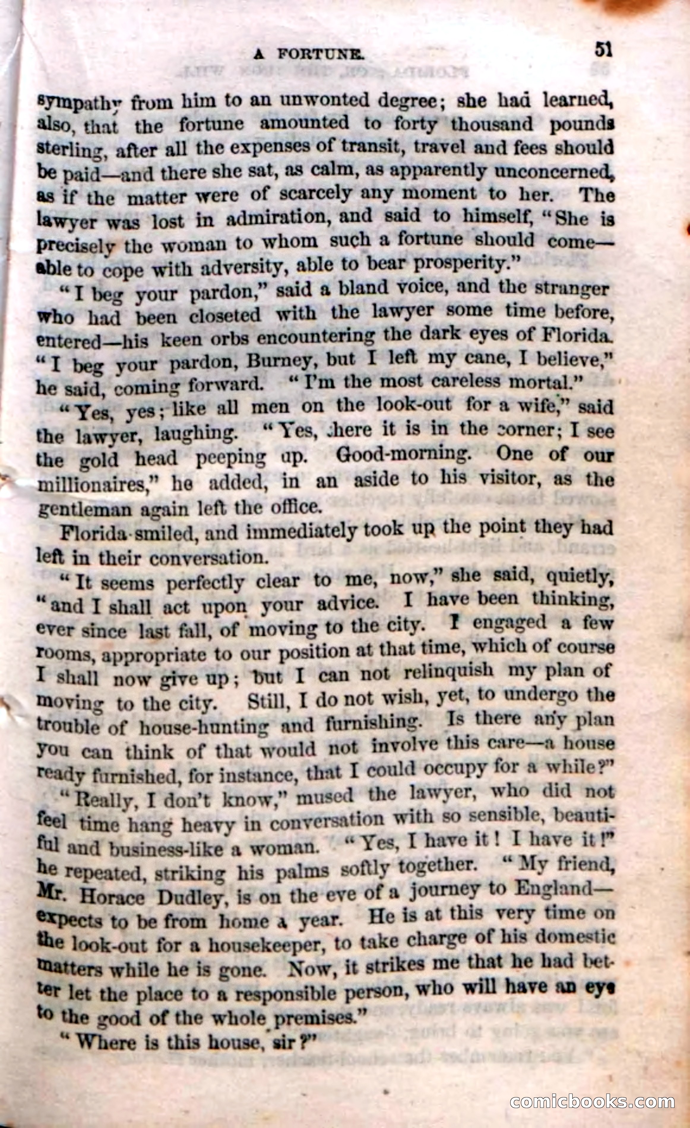 Beadle's Dime Novels No. 20: Florida; or, The Iron Will — page 53 of 130