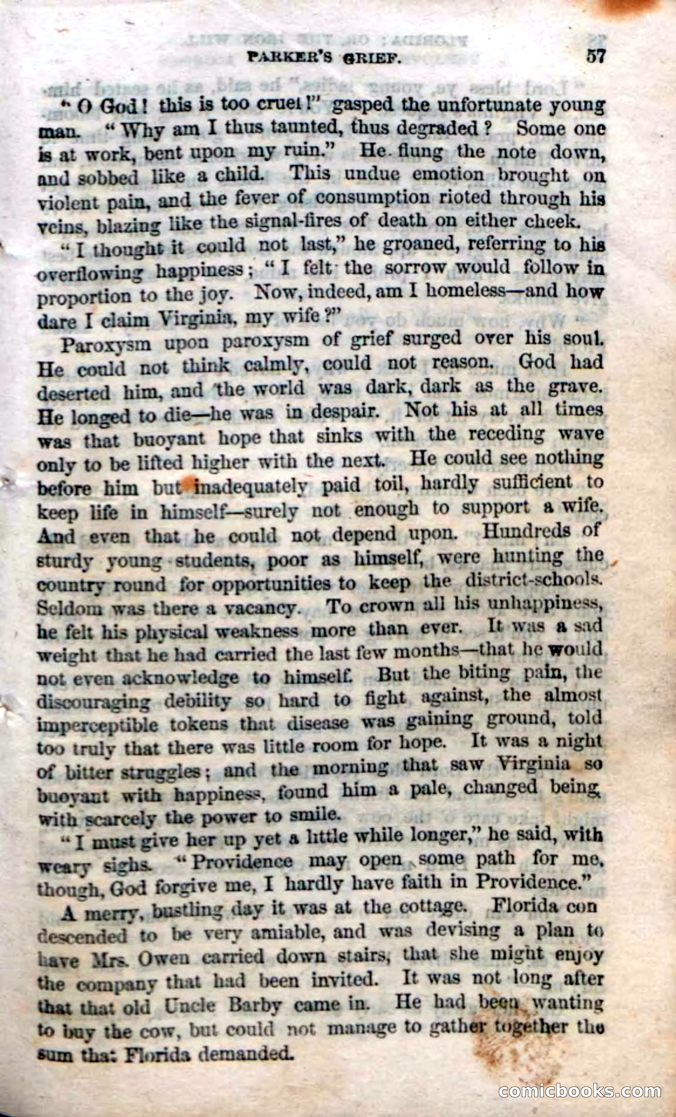 Beadle's Dime Novels No. 20: Florida; or, The Iron Will — page 59 of 130