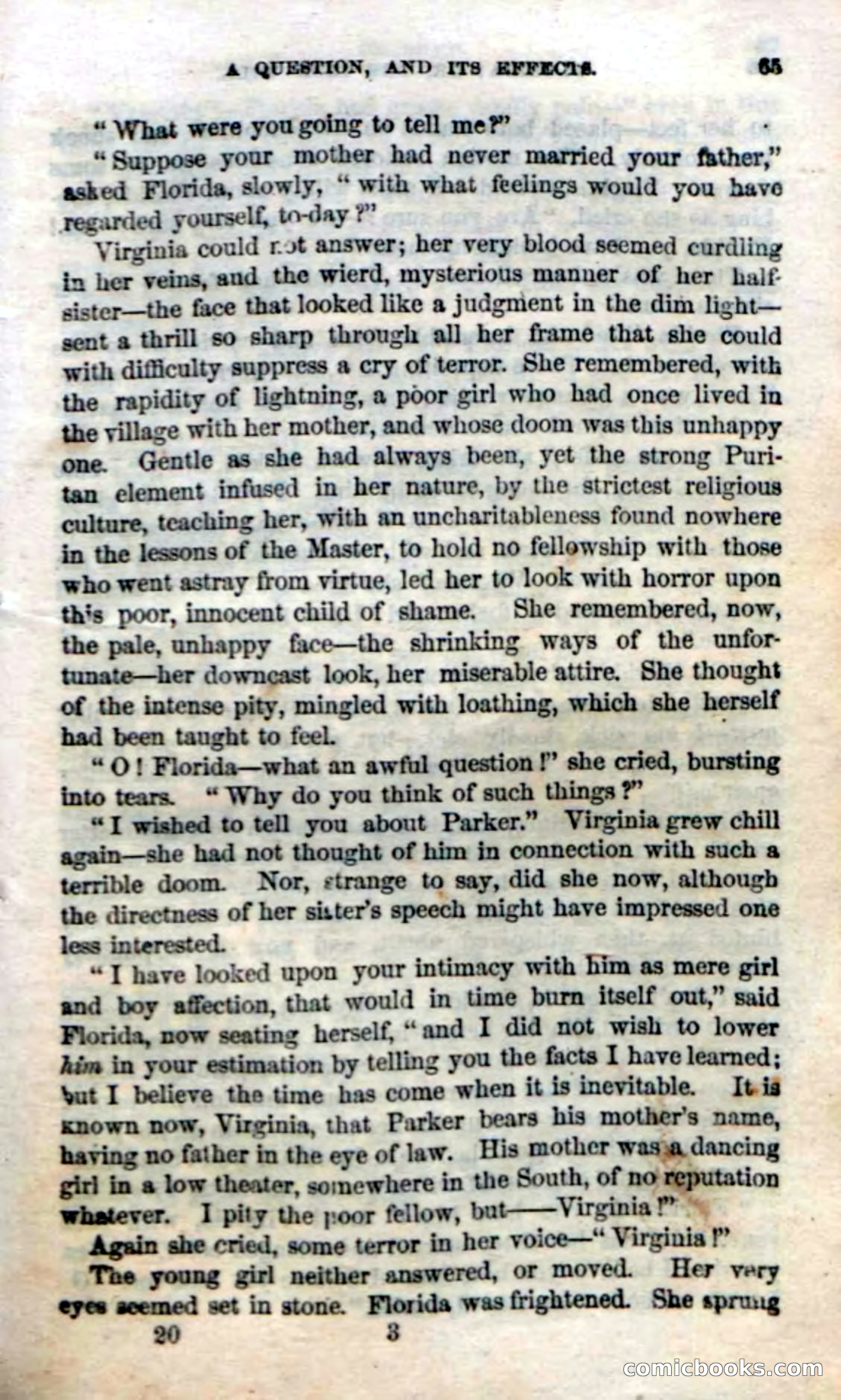 Beadle's Dime Novels No. 20: Florida; or, The Iron Will — page 67 of 130