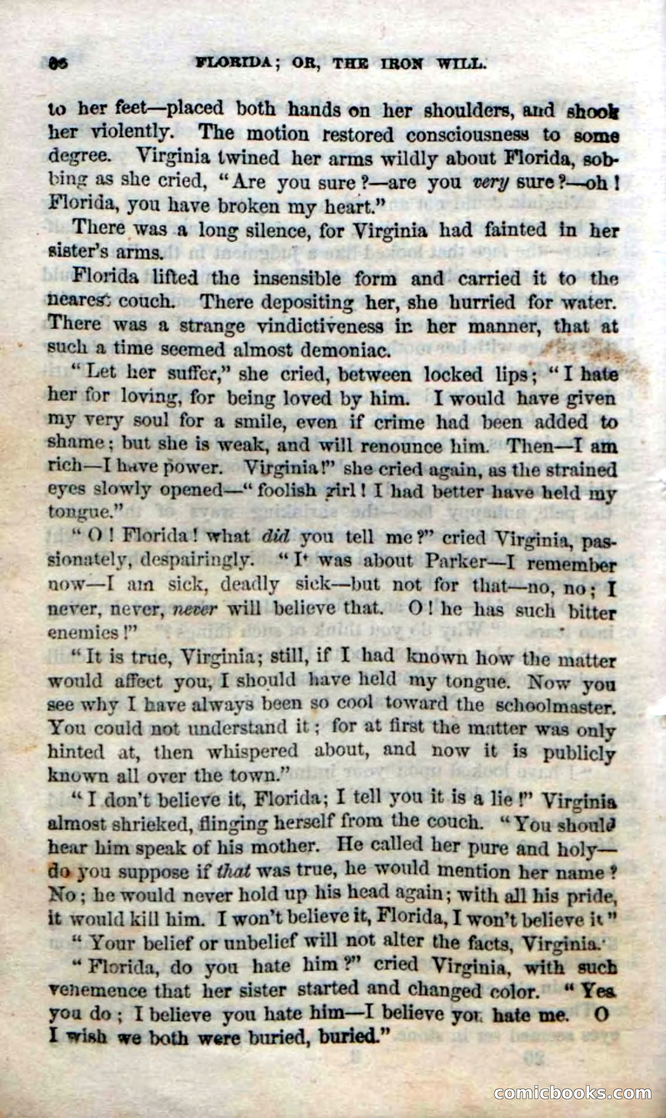 Beadle's Dime Novels No. 20: Florida; or, The Iron Will — page 68 of 130