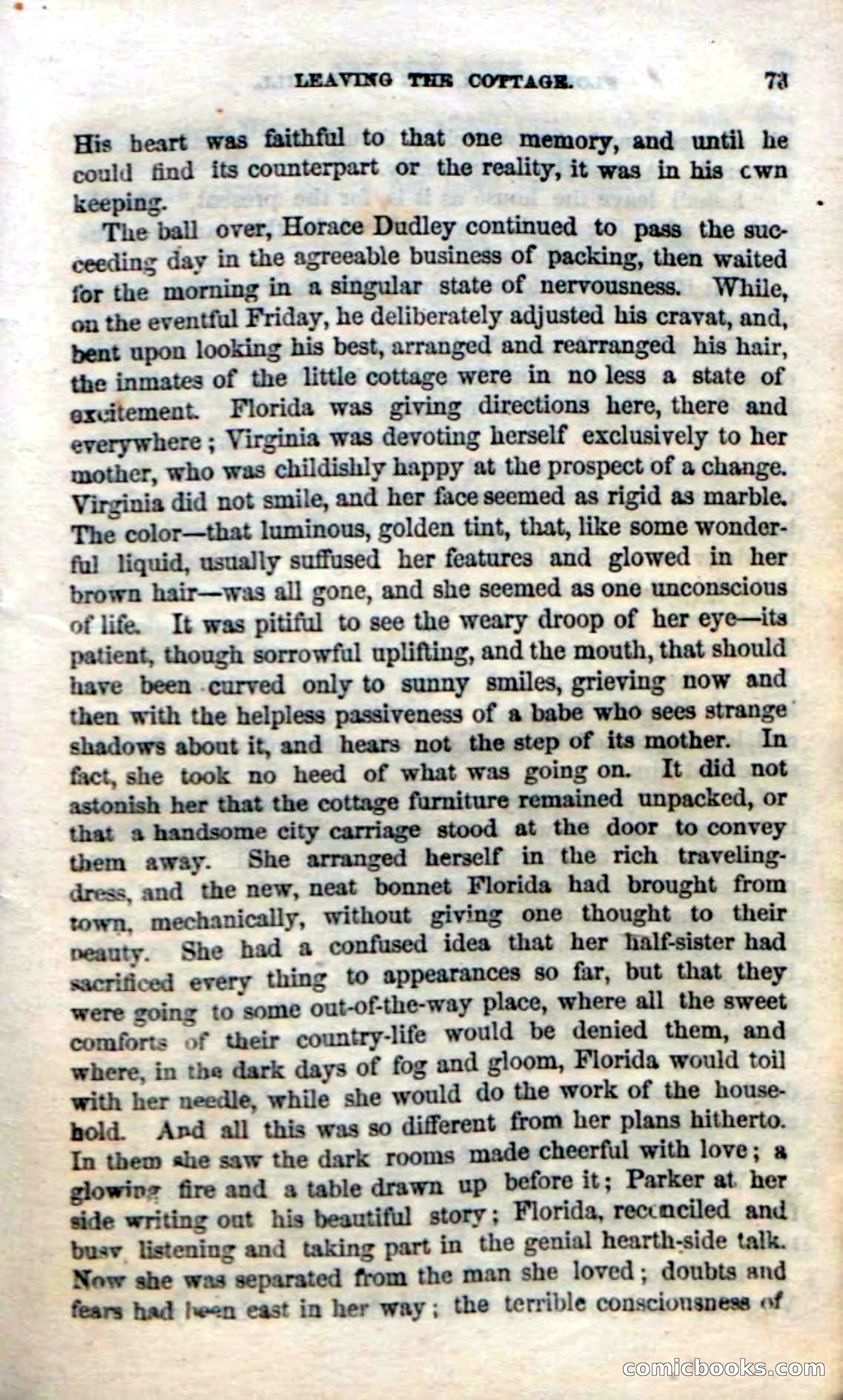 Beadle's Dime Novels No. 20: Florida; or, The Iron Will — page 75 of 130