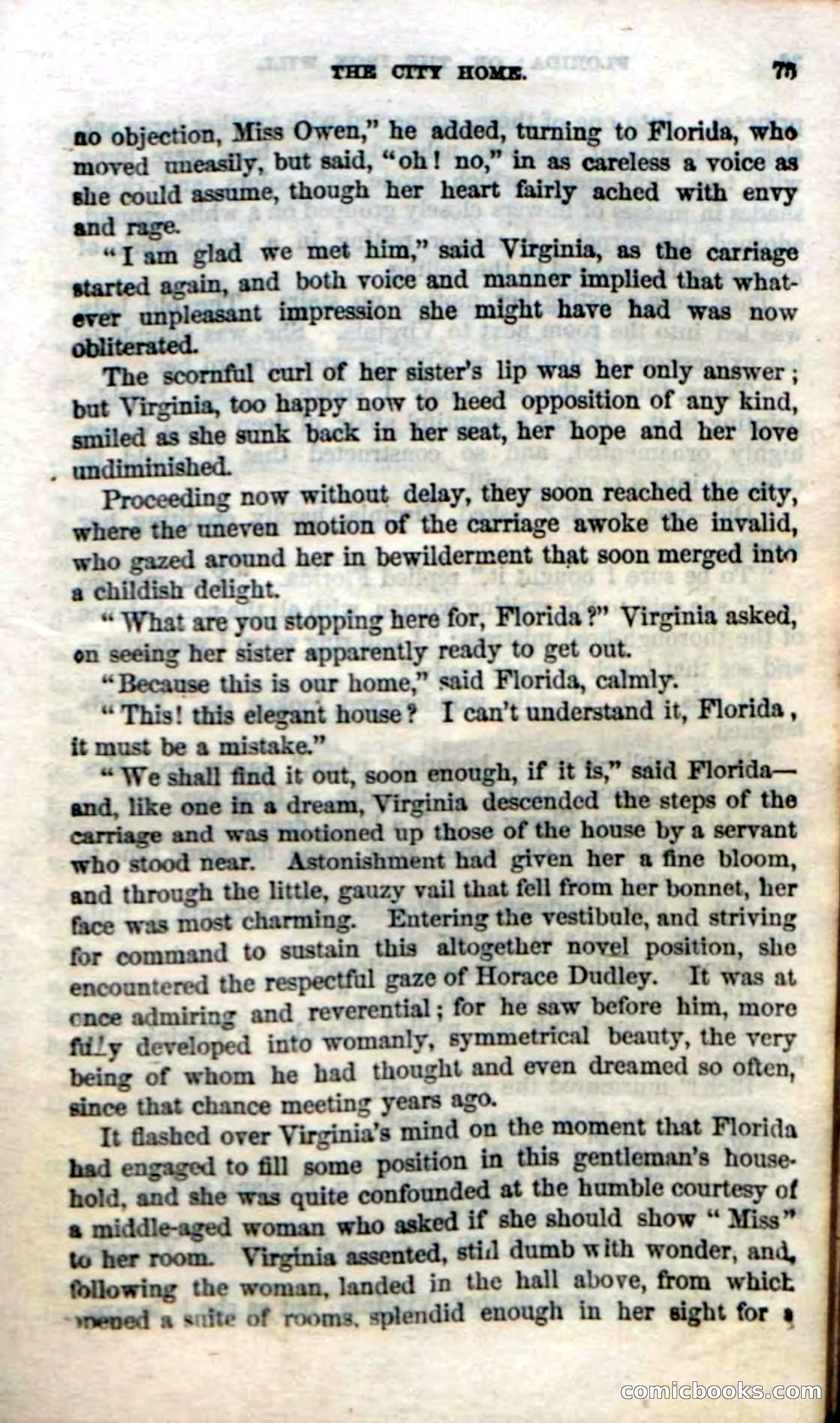 Beadle's Dime Novels No. 20: Florida; or, The Iron Will — page 77 of 130