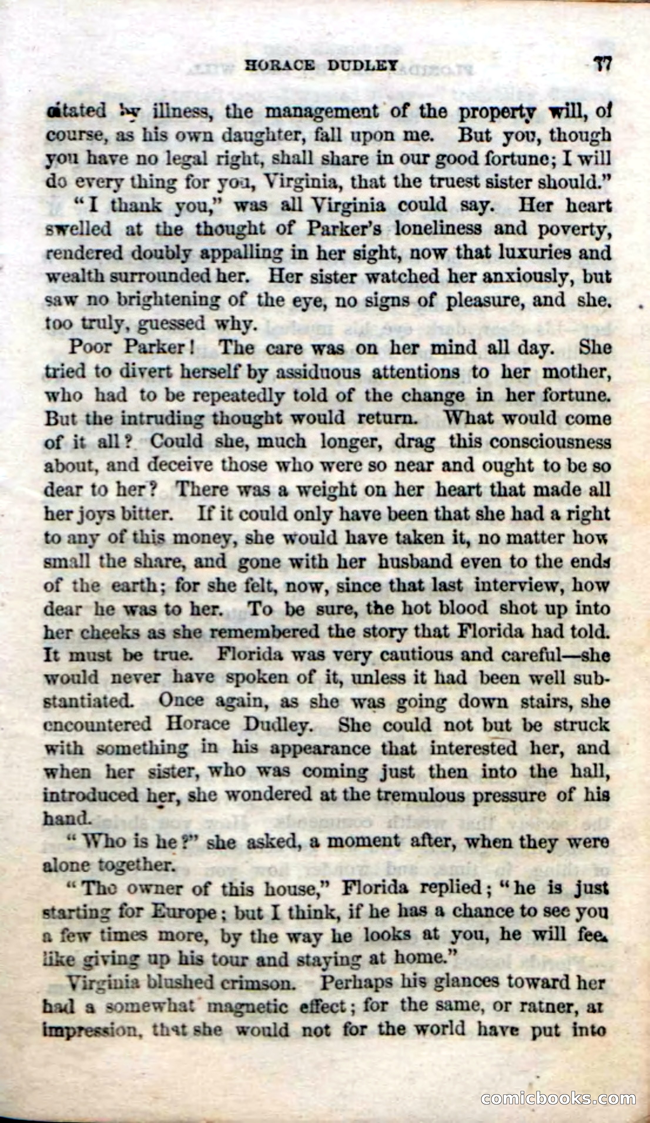 Beadle's Dime Novels No. 20: Florida; or, The Iron Will — page 79 of 130