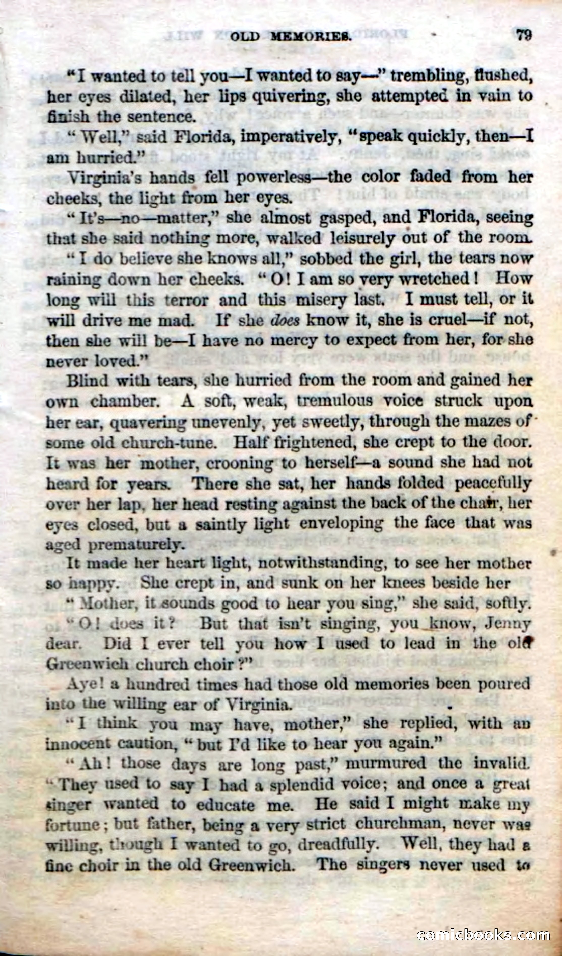 Beadle's Dime Novels No. 20: Florida; or, The Iron Will — page 81 of 130