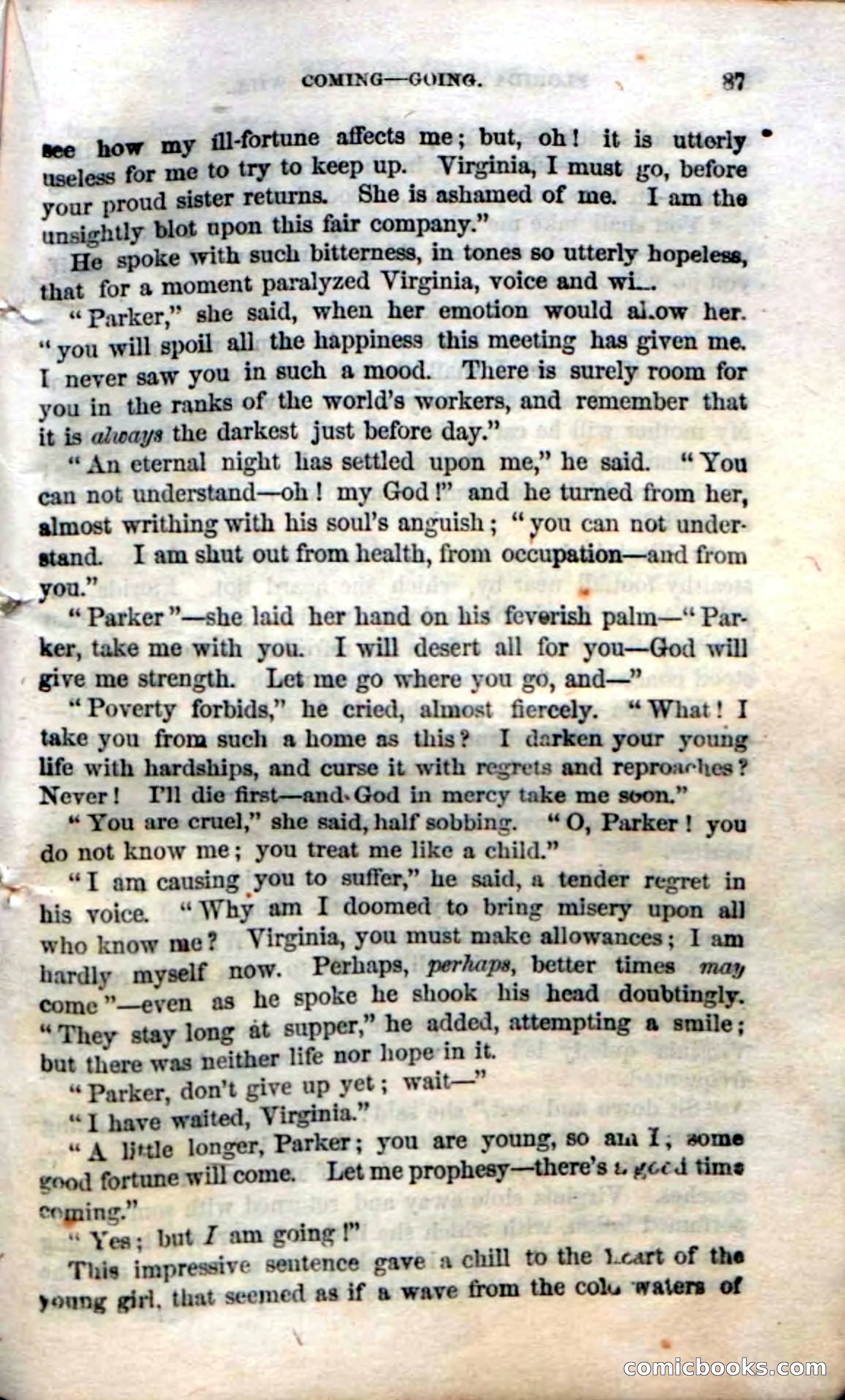 Beadle's Dime Novels No. 20: Florida; or, The Iron Will — page 89 of 130
