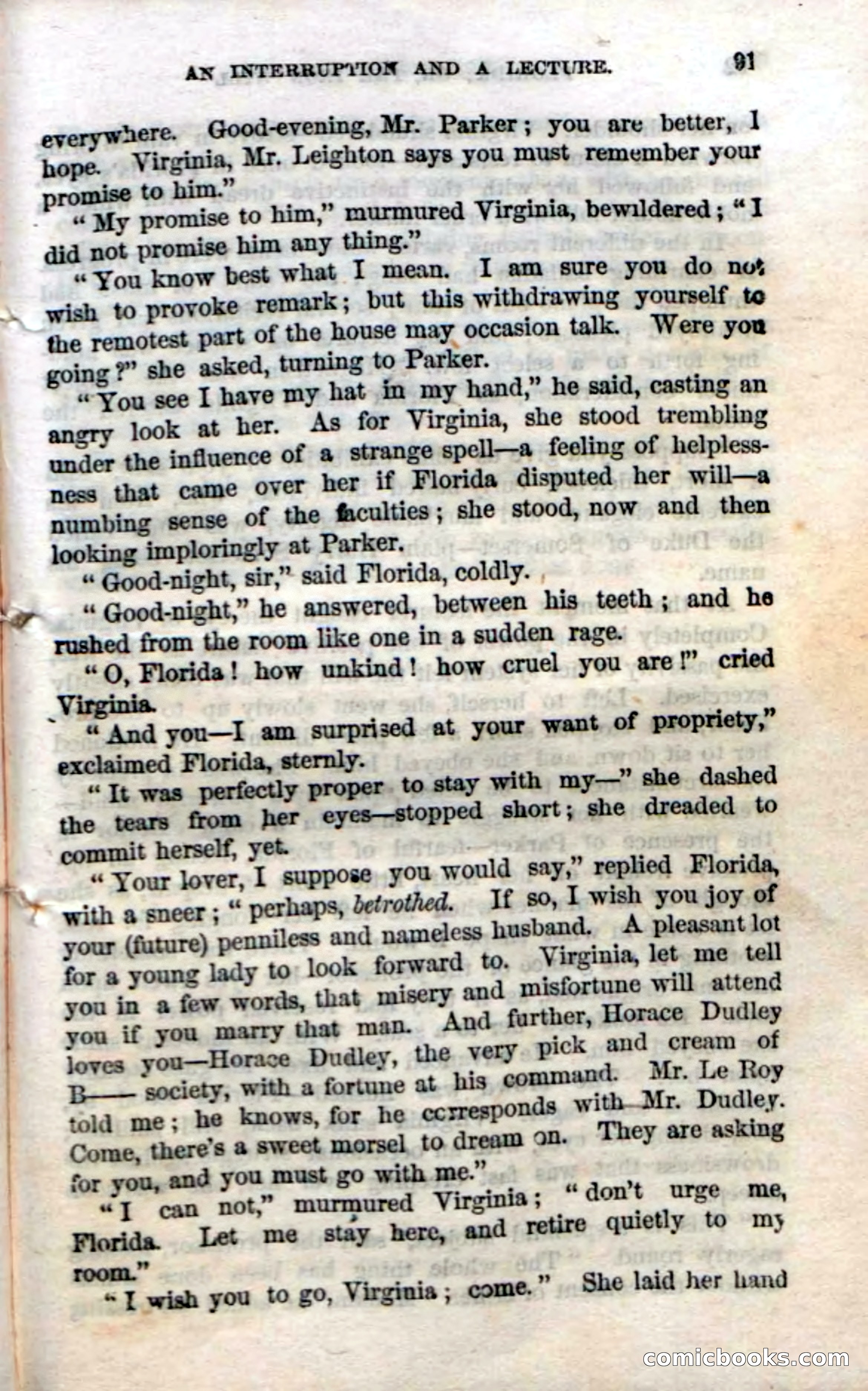 Beadle's Dime Novels No. 20: Florida; or, The Iron Will — page 93 of 130
