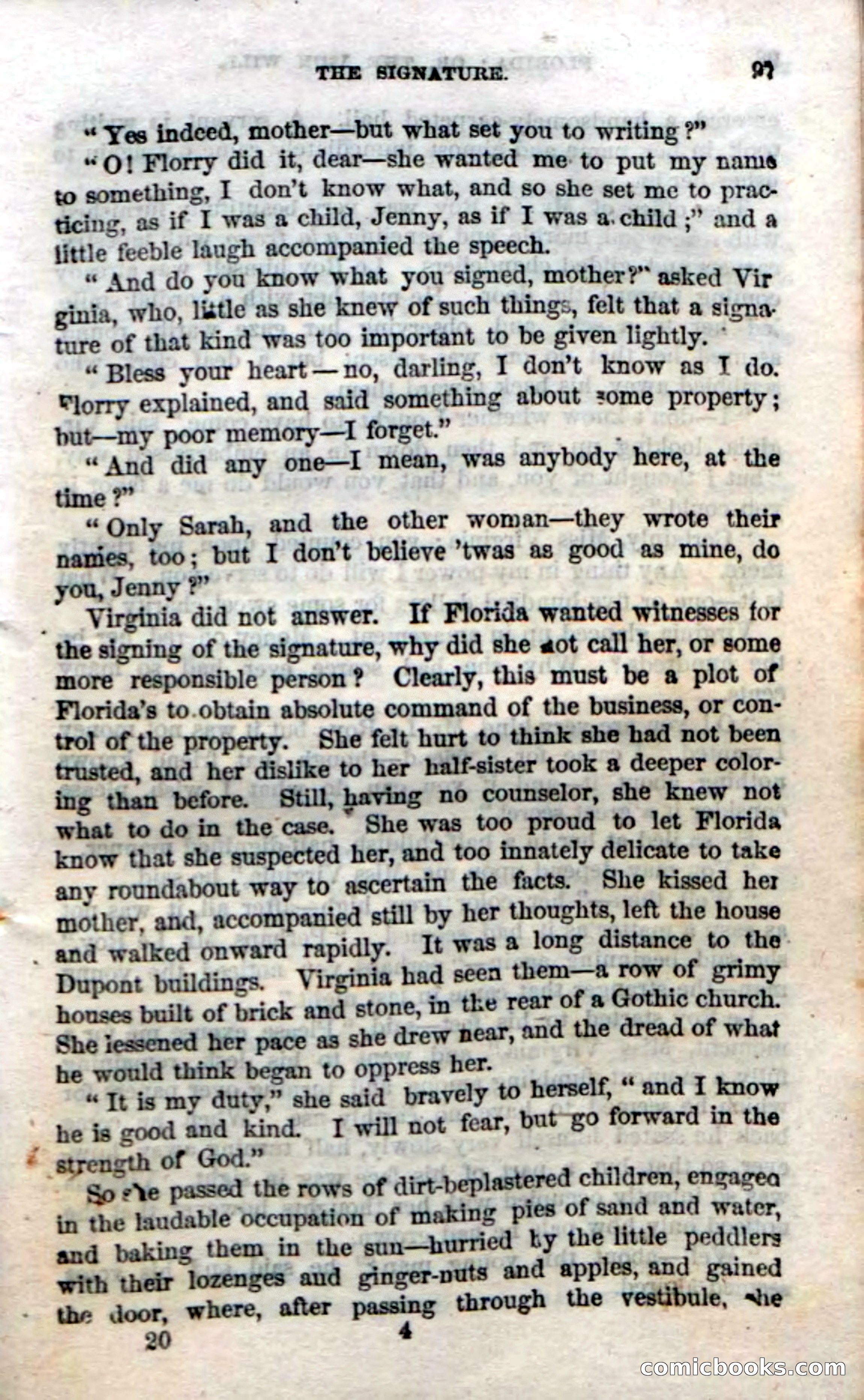Beadle's Dime Novels No. 20: Florida; or, The Iron Will — page 99 of 130