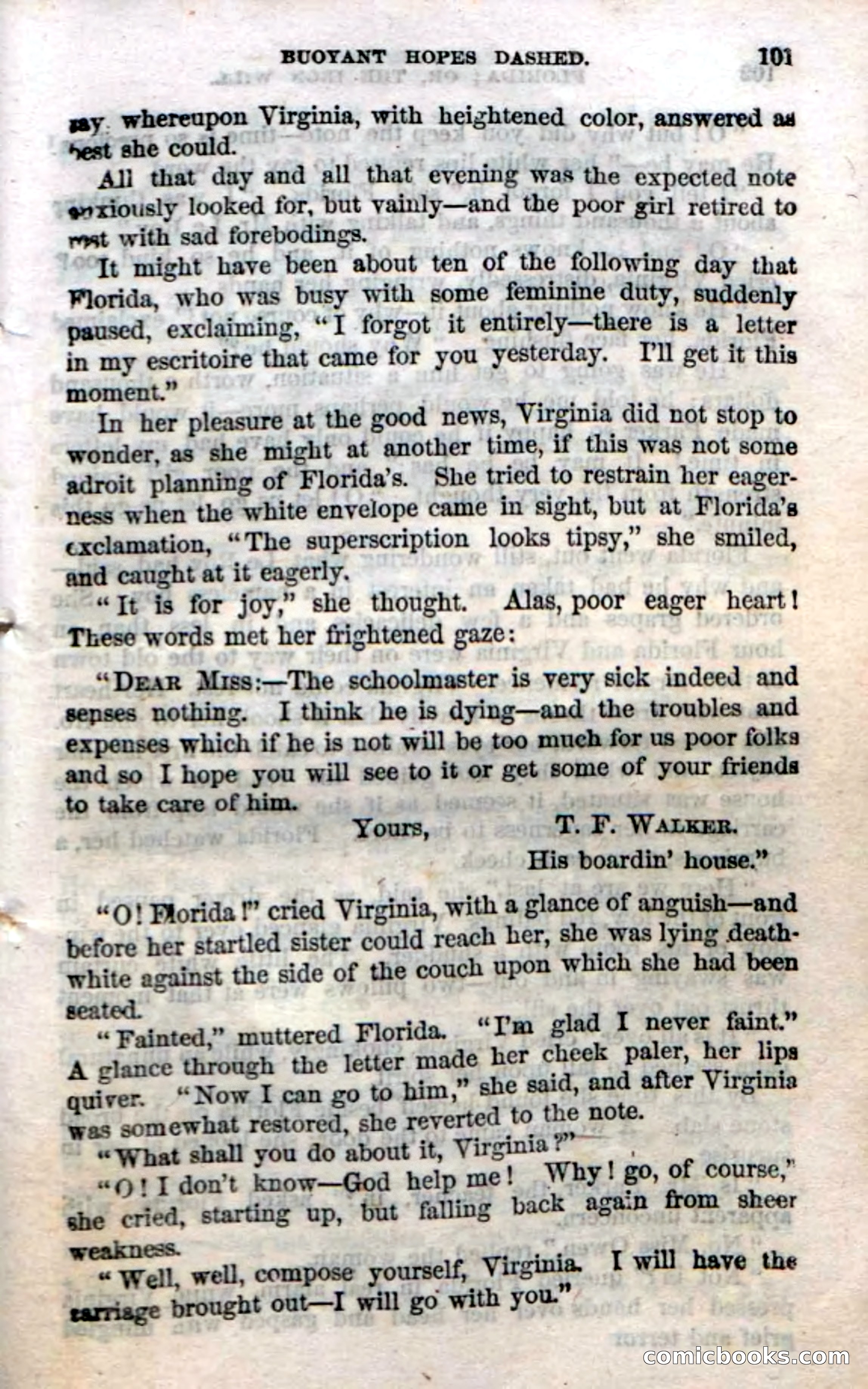 Beadle's Dime Novels No. 20: Florida; or, The Iron Will — page 103 of 130