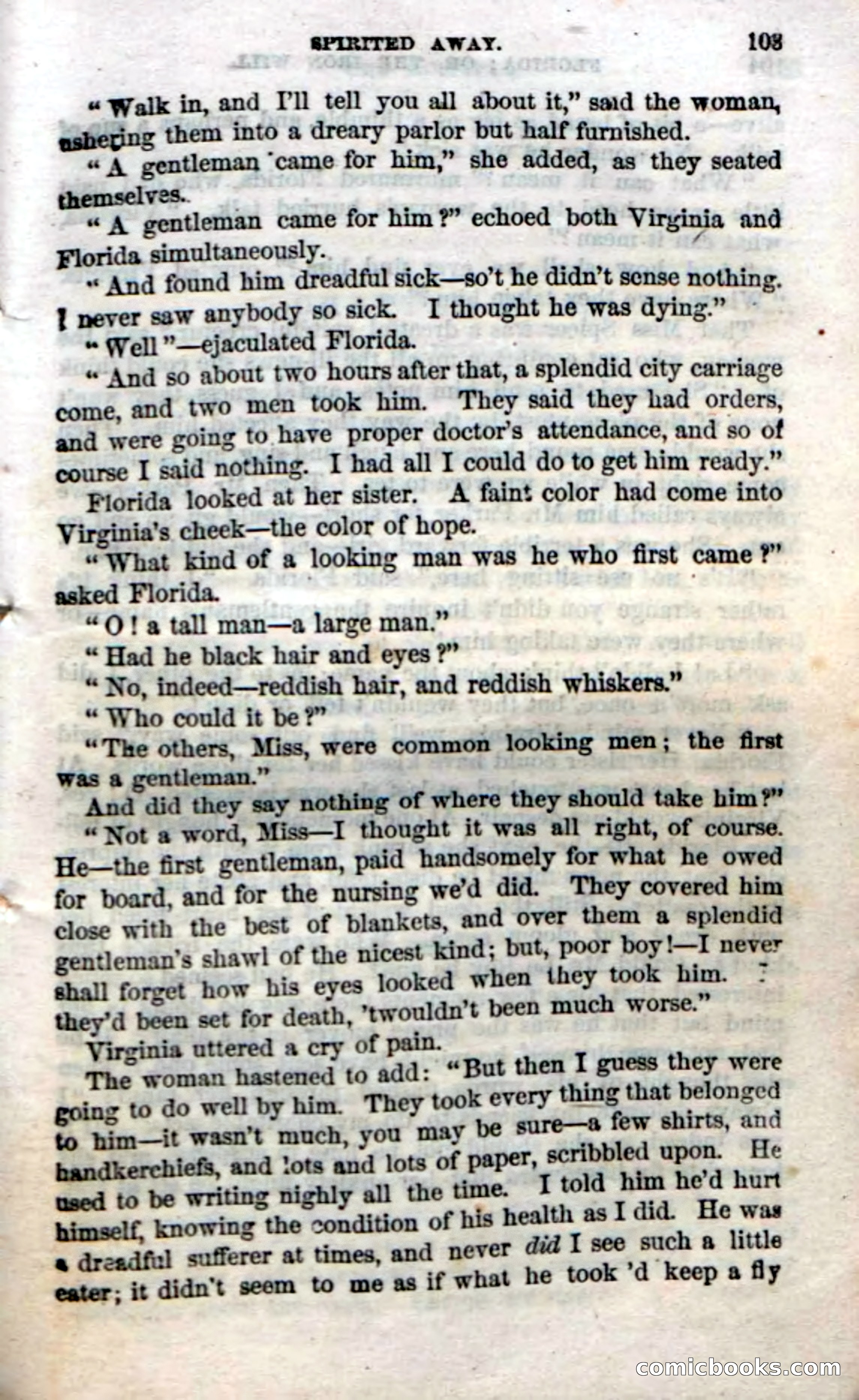 Beadle's Dime Novels No. 20: Florida; or, The Iron Will — page 105 of 130