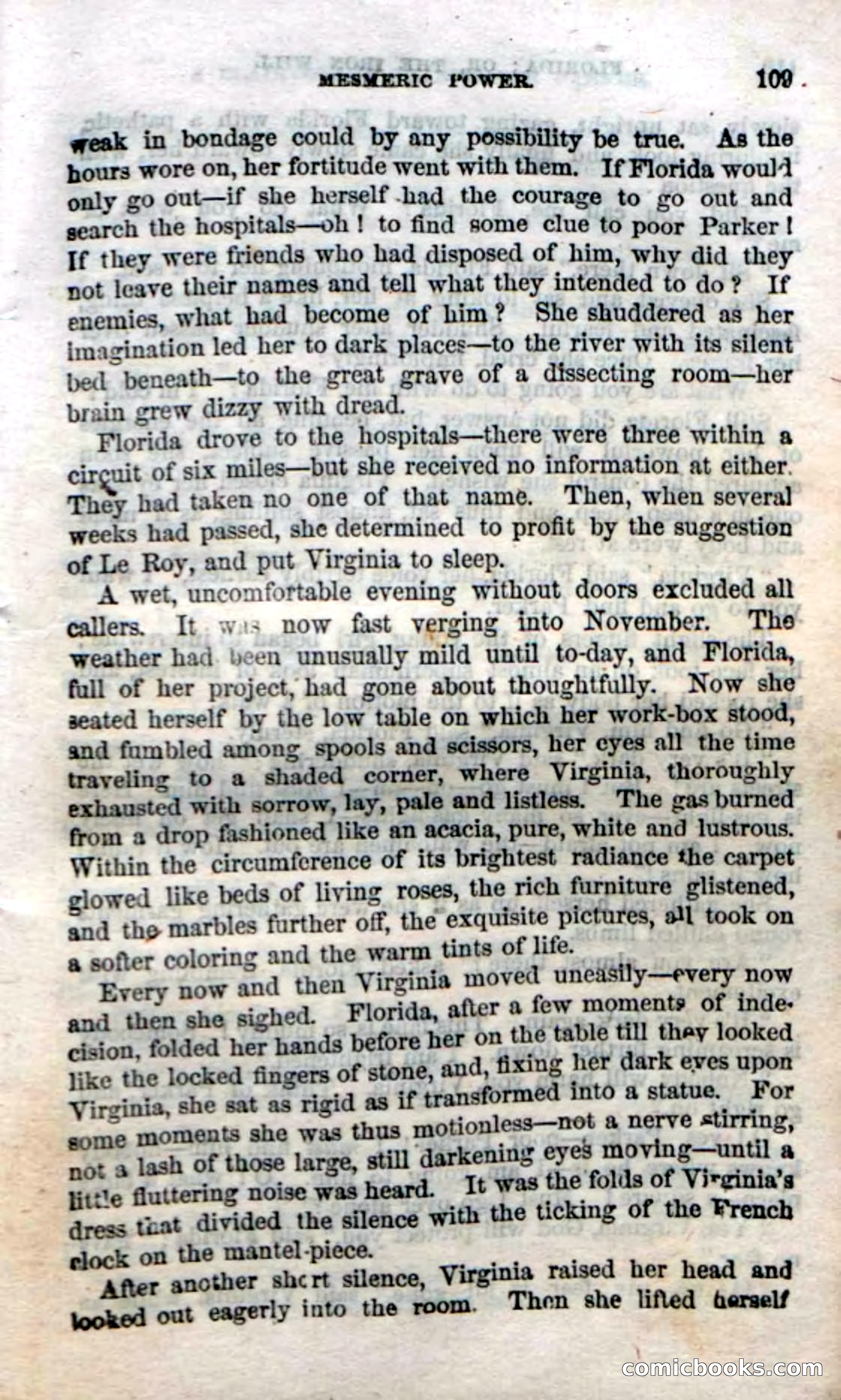 Beadle's Dime Novels No. 20: Florida; or, The Iron Will — page 111 of 130