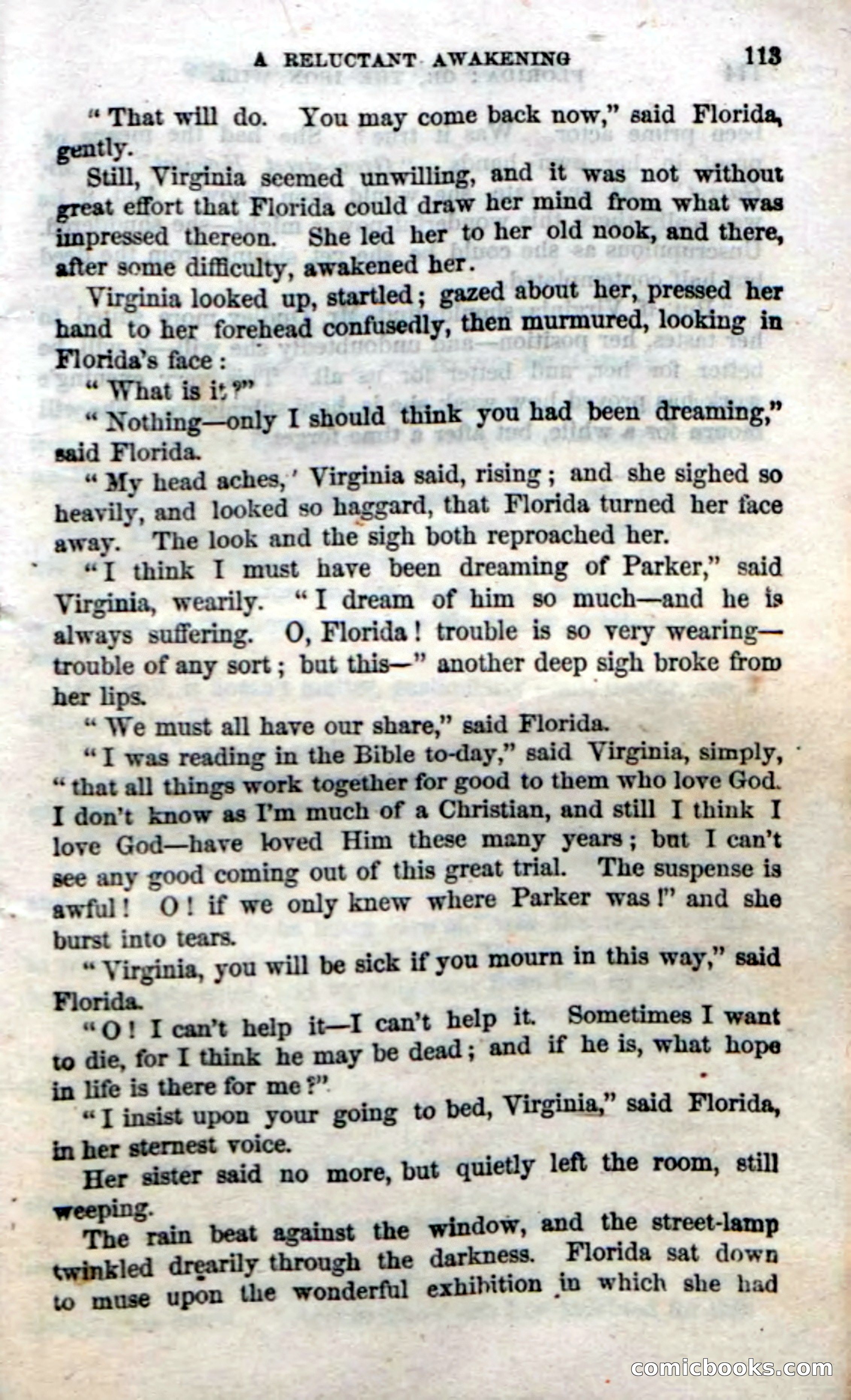 Beadle's Dime Novels No. 20: Florida; or, The Iron Will — page 115 of 130