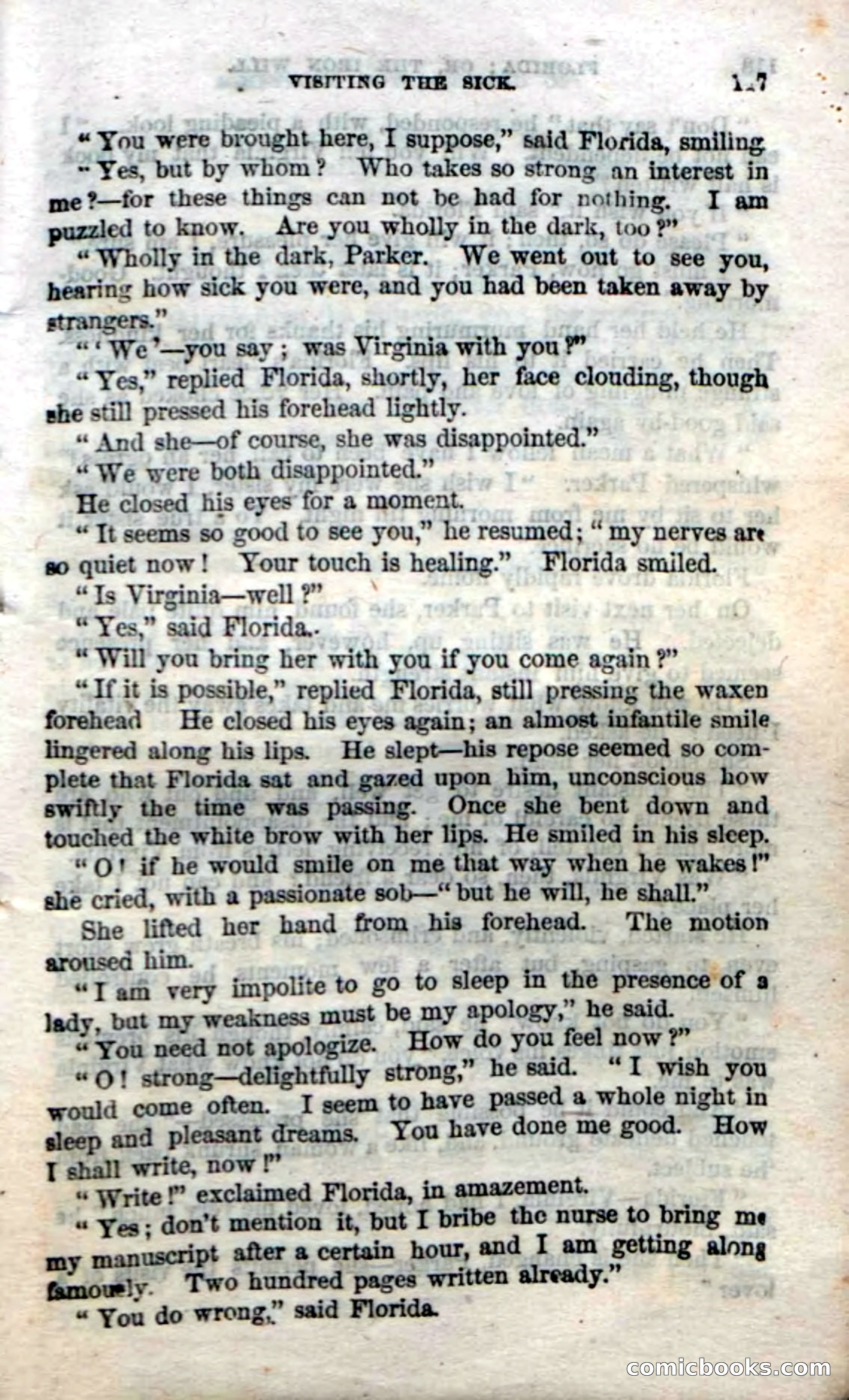 Beadle's Dime Novels No. 20: Florida; or, The Iron Will — page 119 of 130