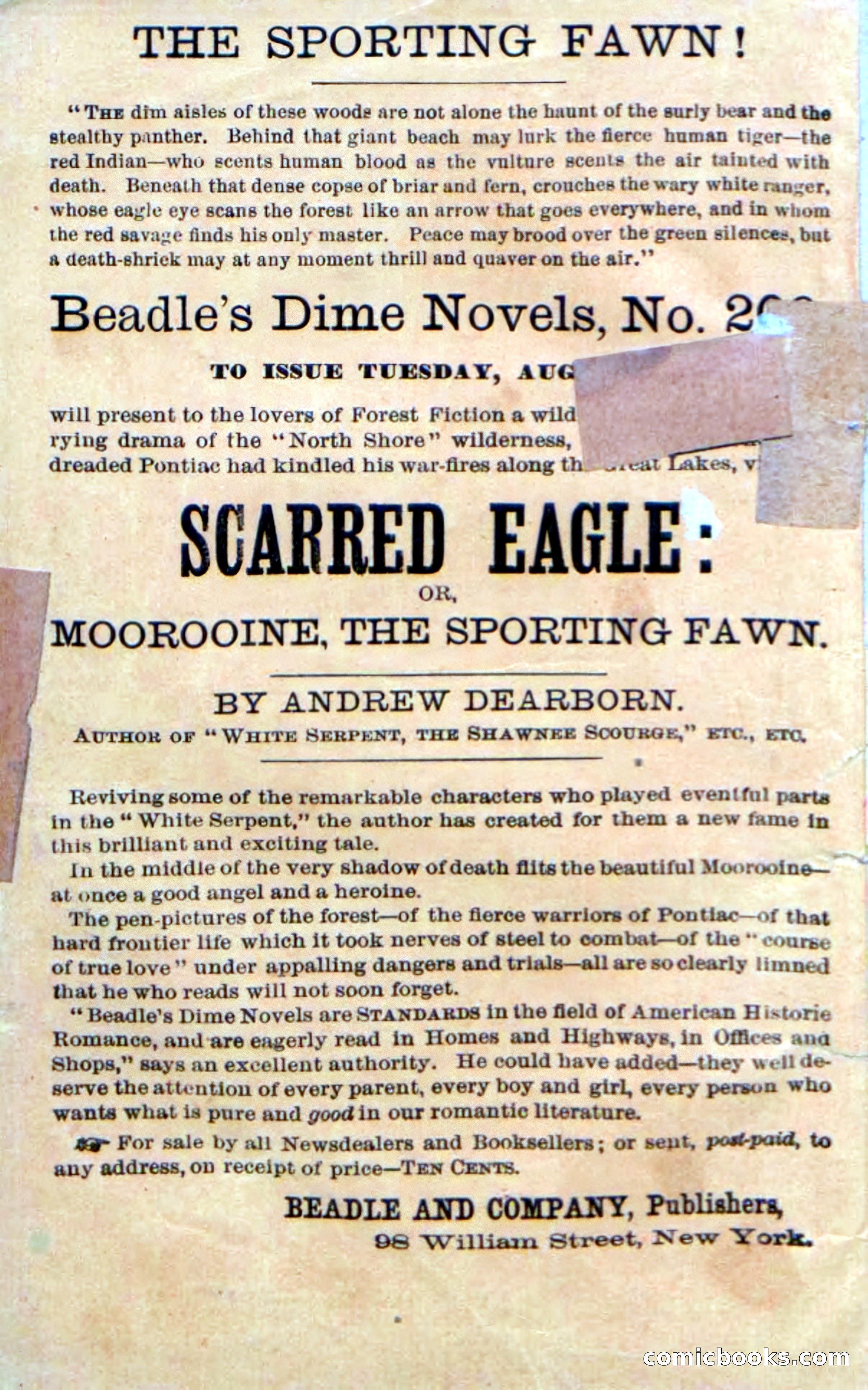 Beadle's Dime Novels No. 208: The Ocean Outlaw — page 2 of 100