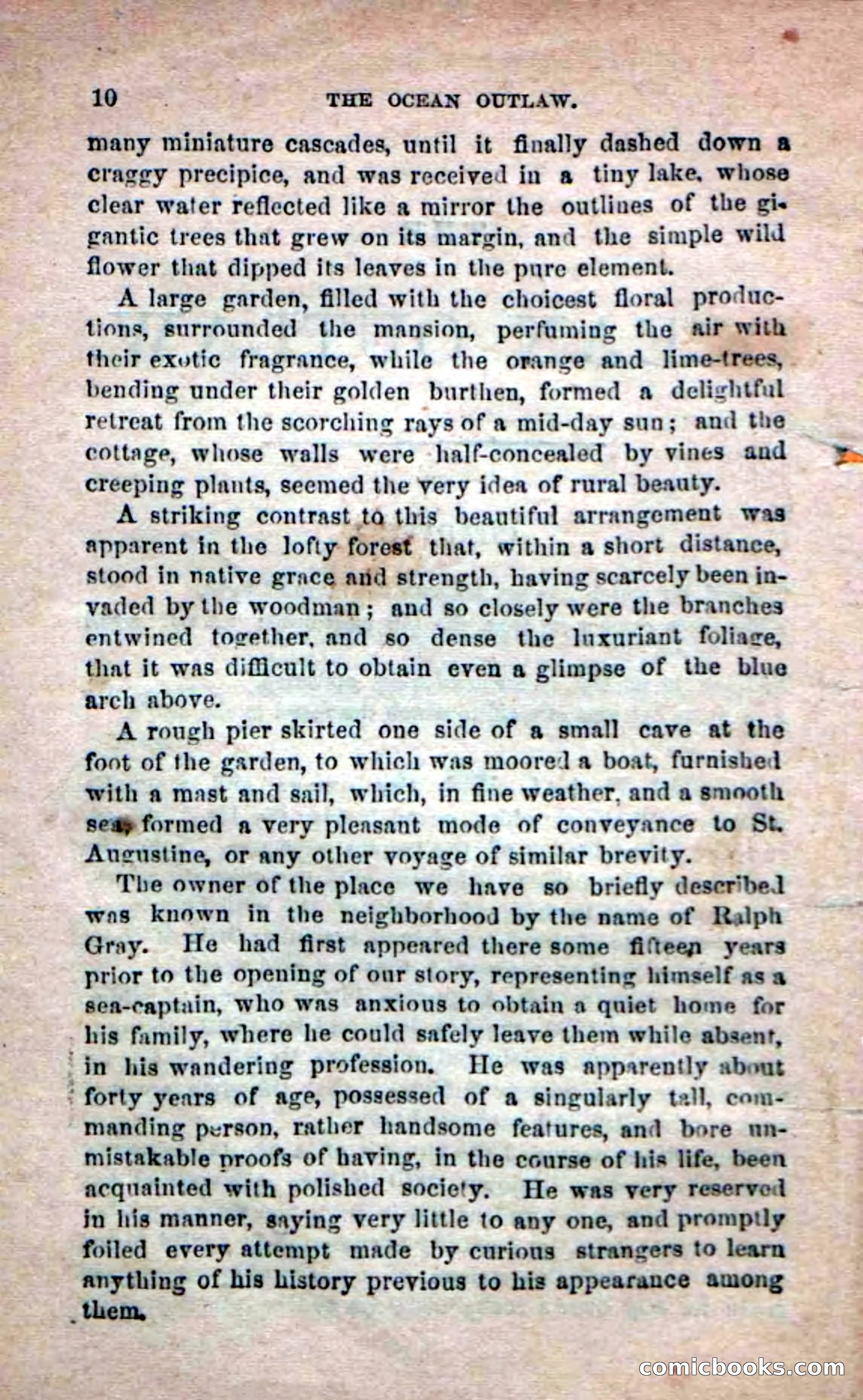 Beadle's Dime Novels No. 208: The Ocean Outlaw — page 8 of 100
