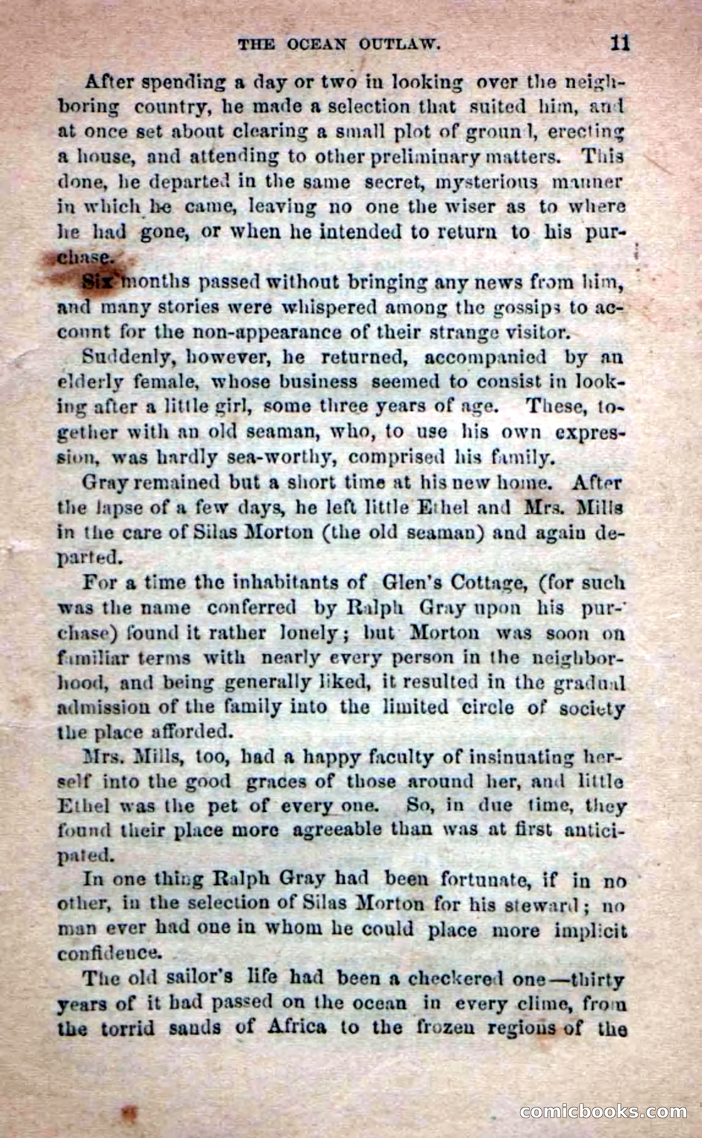 Beadle's Dime Novels No. 208: The Ocean Outlaw — page 9 of 100