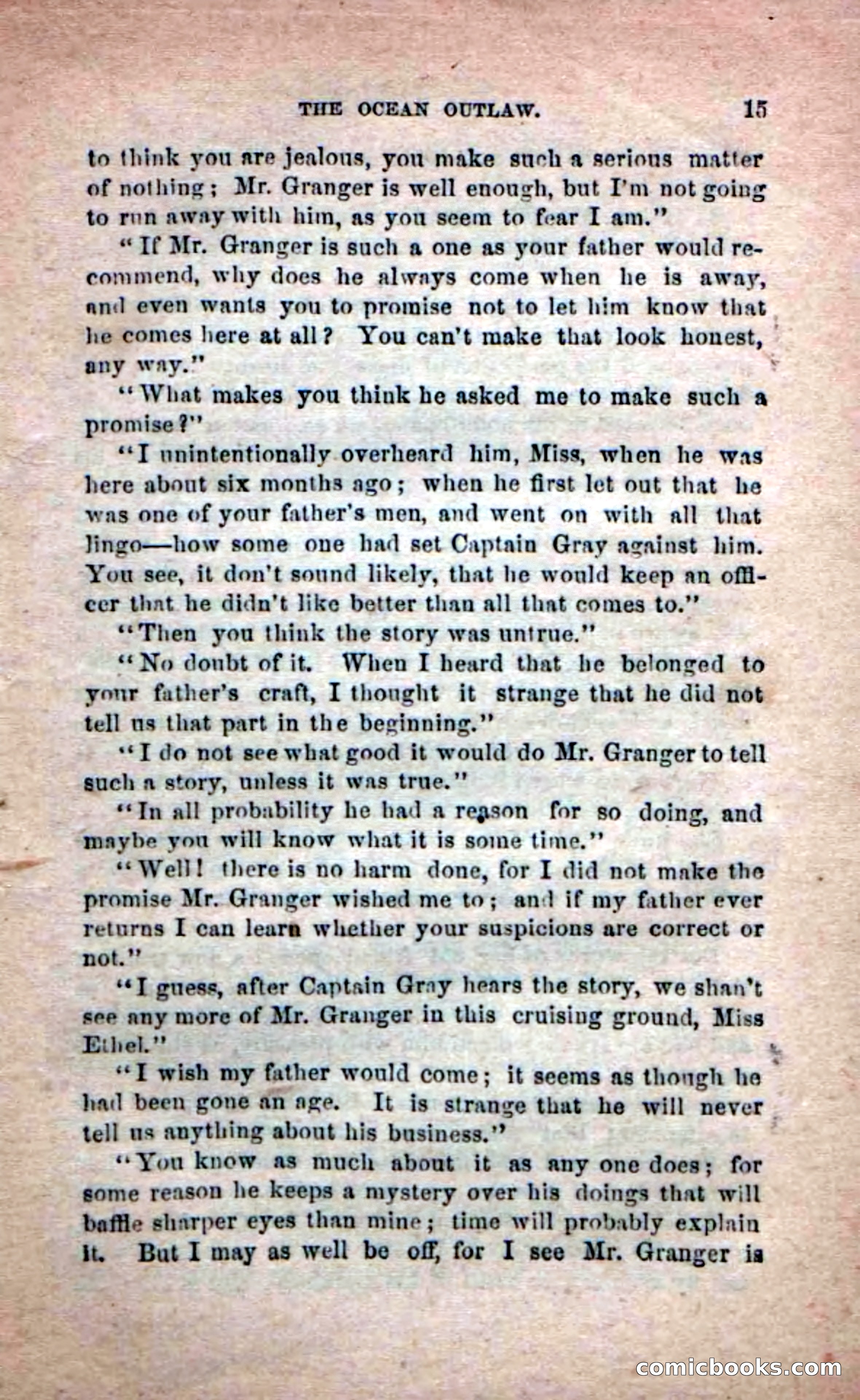 Beadle's Dime Novels No. 208: The Ocean Outlaw — page 13 of 100