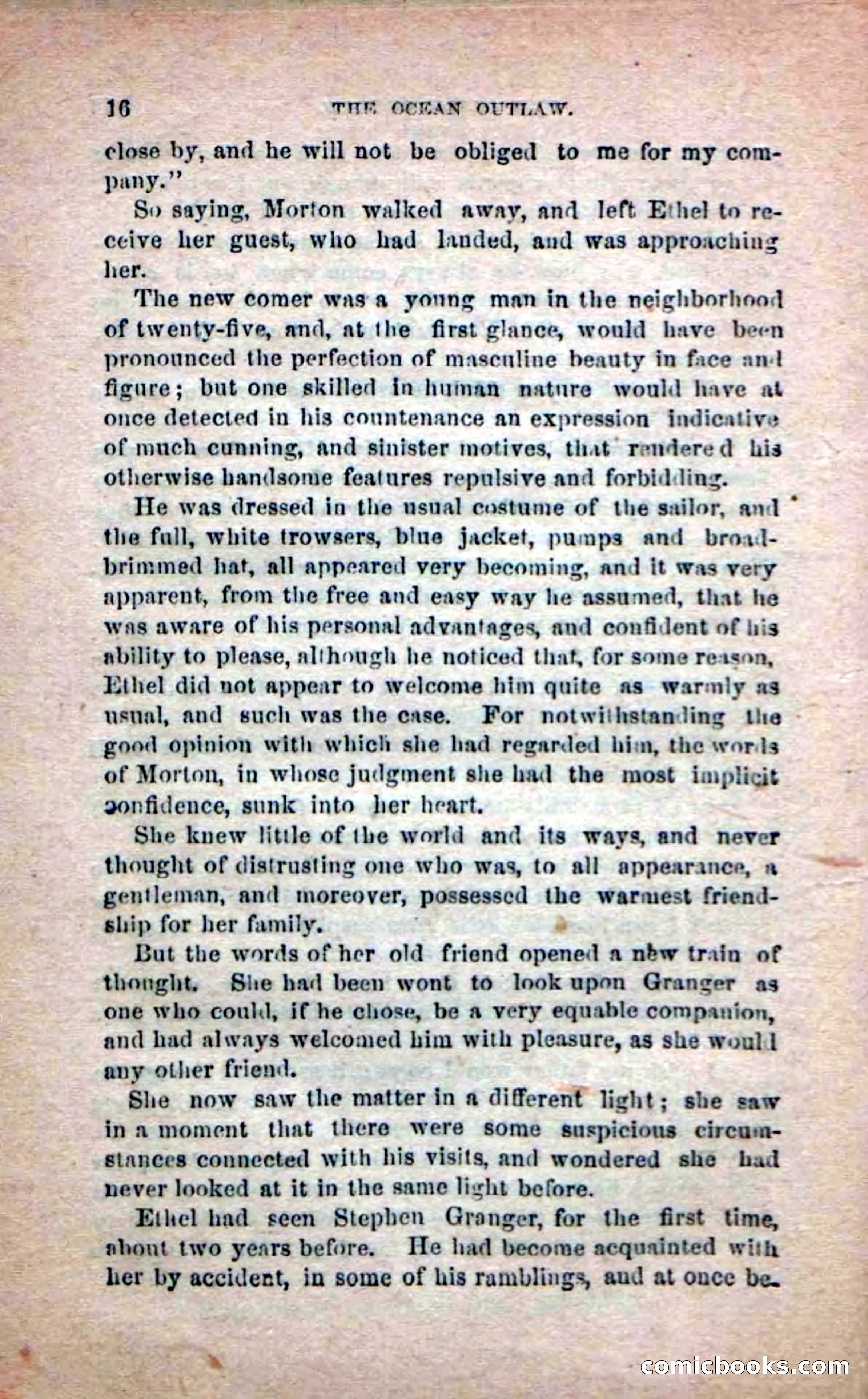 Beadle's Dime Novels No. 208: The Ocean Outlaw — page 14 of 100