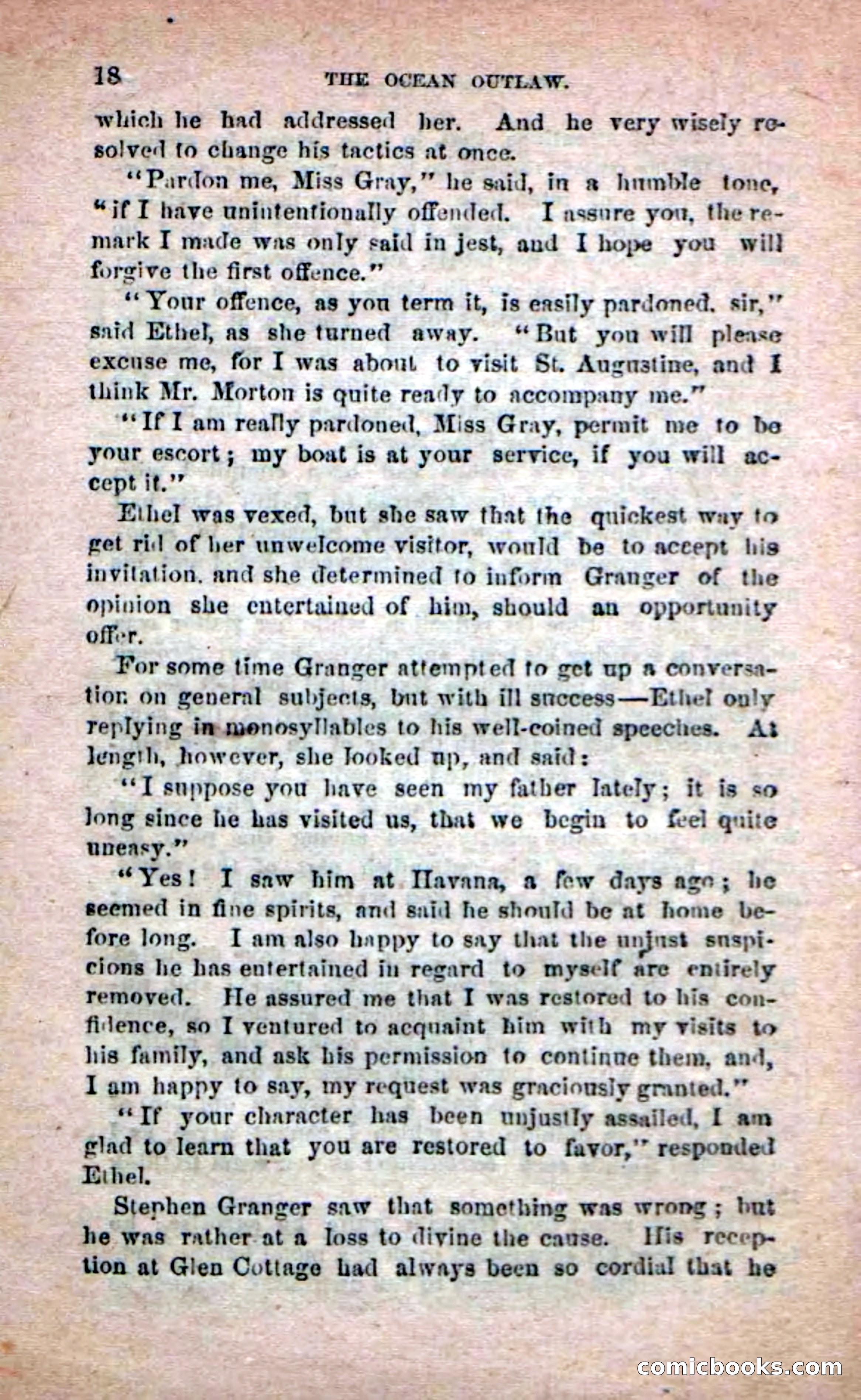 Beadle's Dime Novels No. 208: The Ocean Outlaw — page 16 of 100
