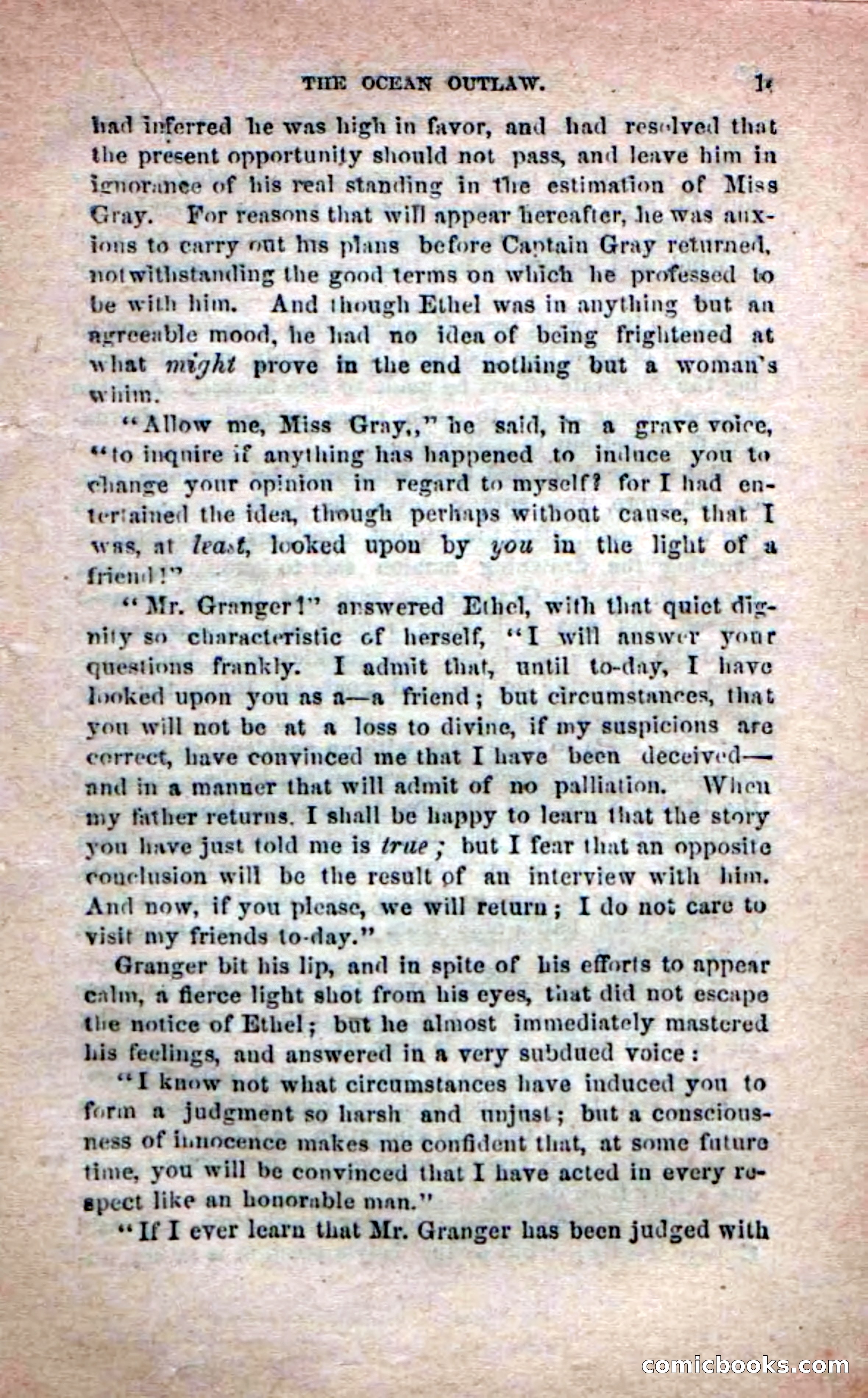 Beadle's Dime Novels No. 208: The Ocean Outlaw — page 17 of 100