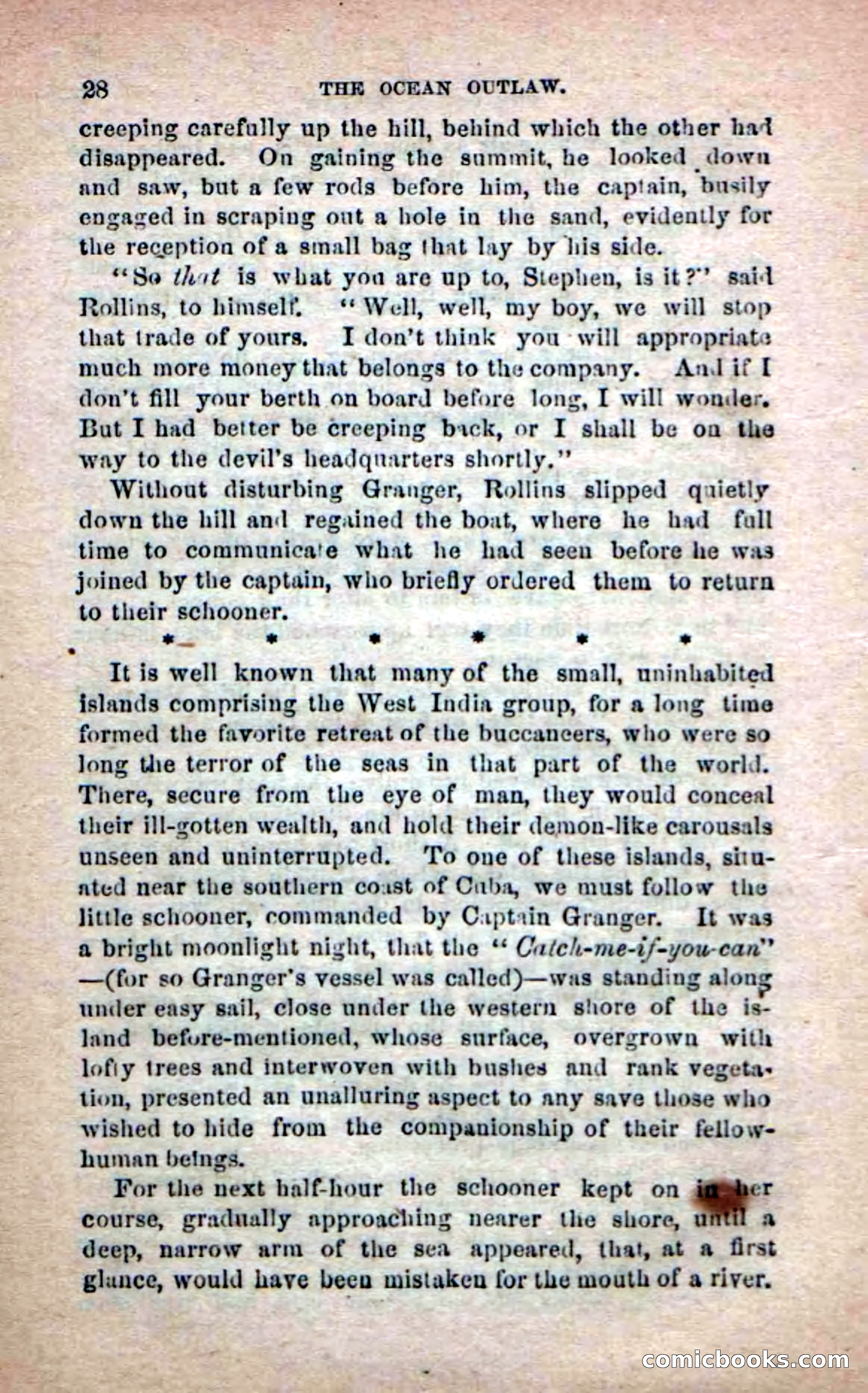 Beadle's Dime Novels No. 208: The Ocean Outlaw — page 26 of 100