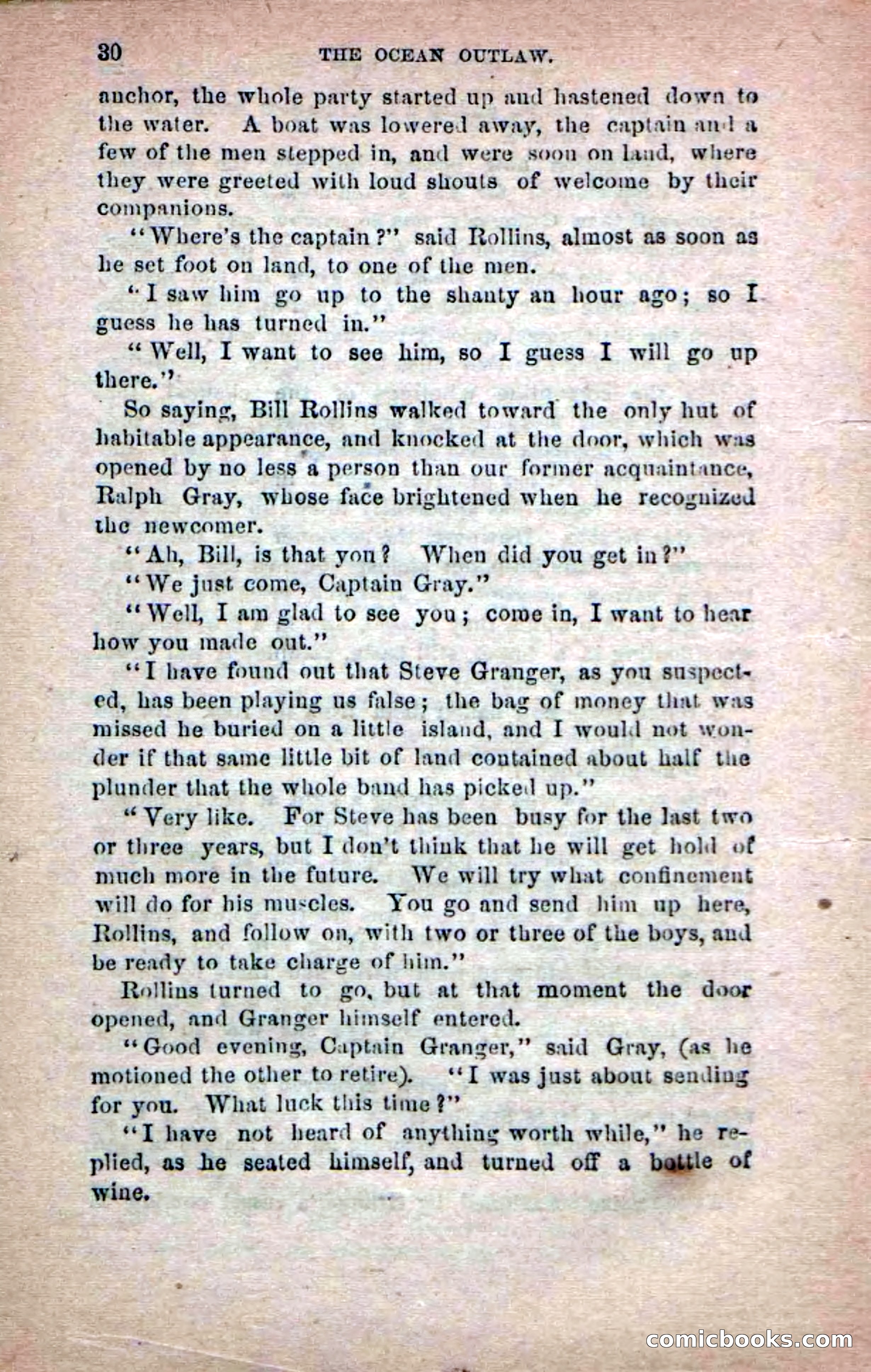 Beadle's Dime Novels No. 208: The Ocean Outlaw — page 28 of 100