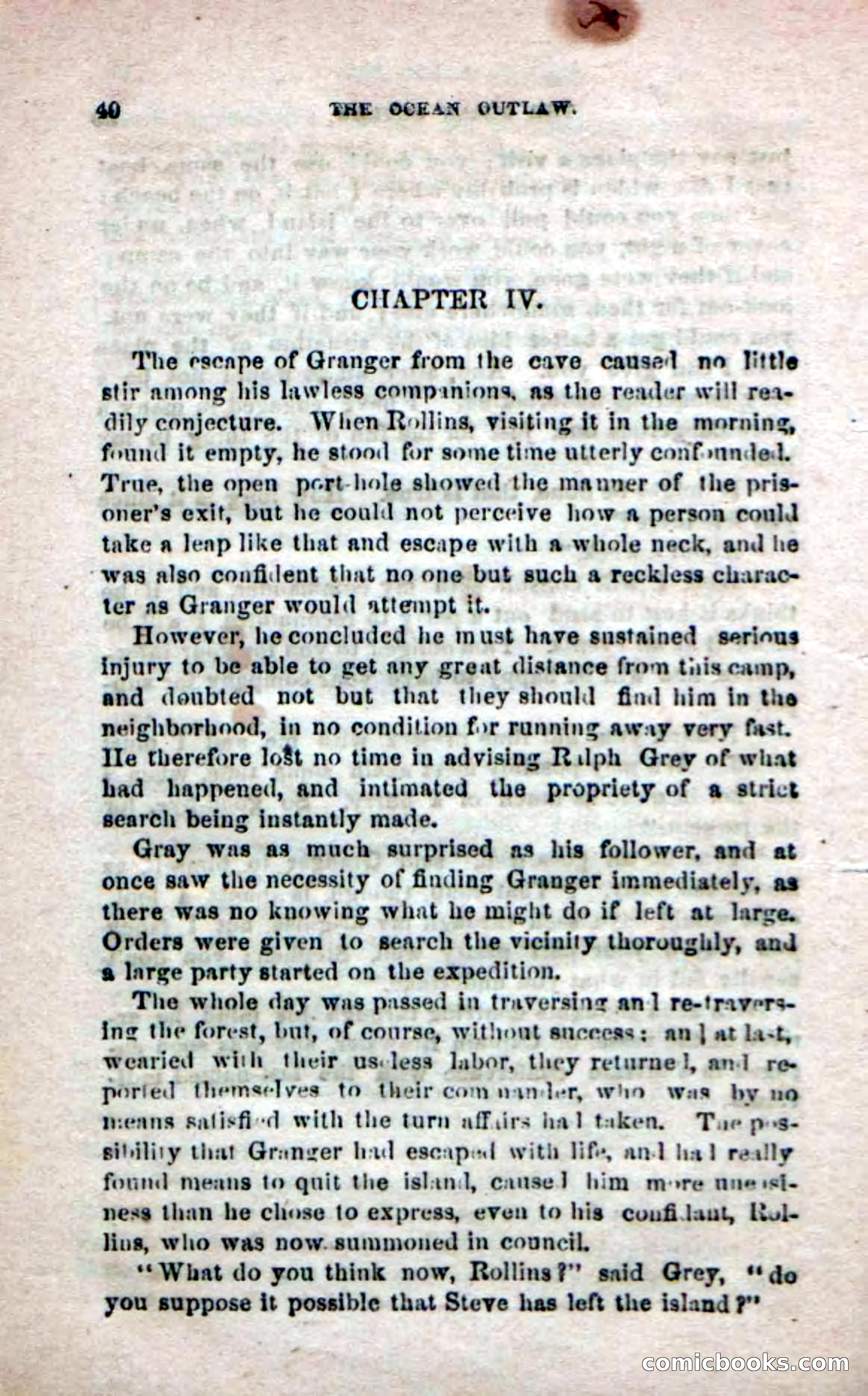 Beadle's Dime Novels No. 208: The Ocean Outlaw — page 38 of 100