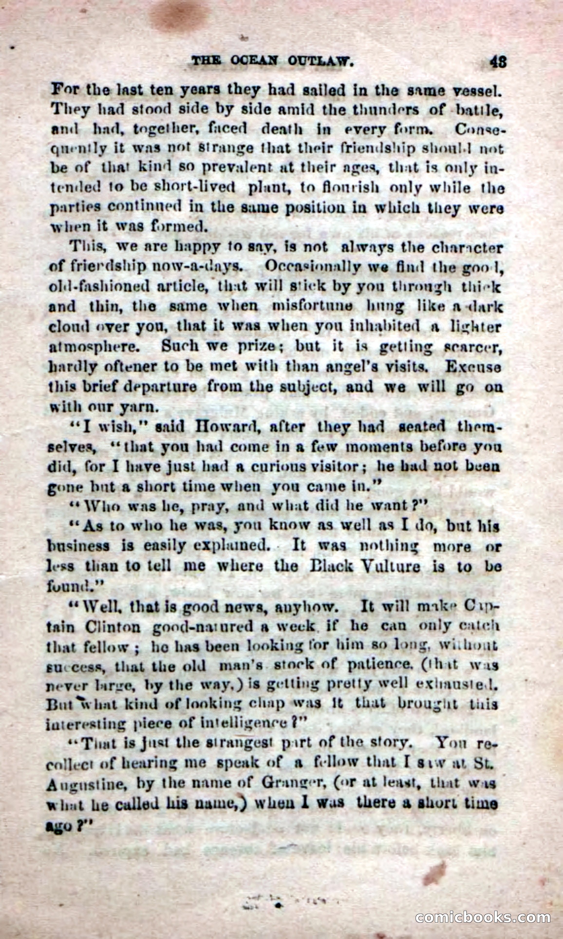 Beadle's Dime Novels No. 208: The Ocean Outlaw — page 41 of 100