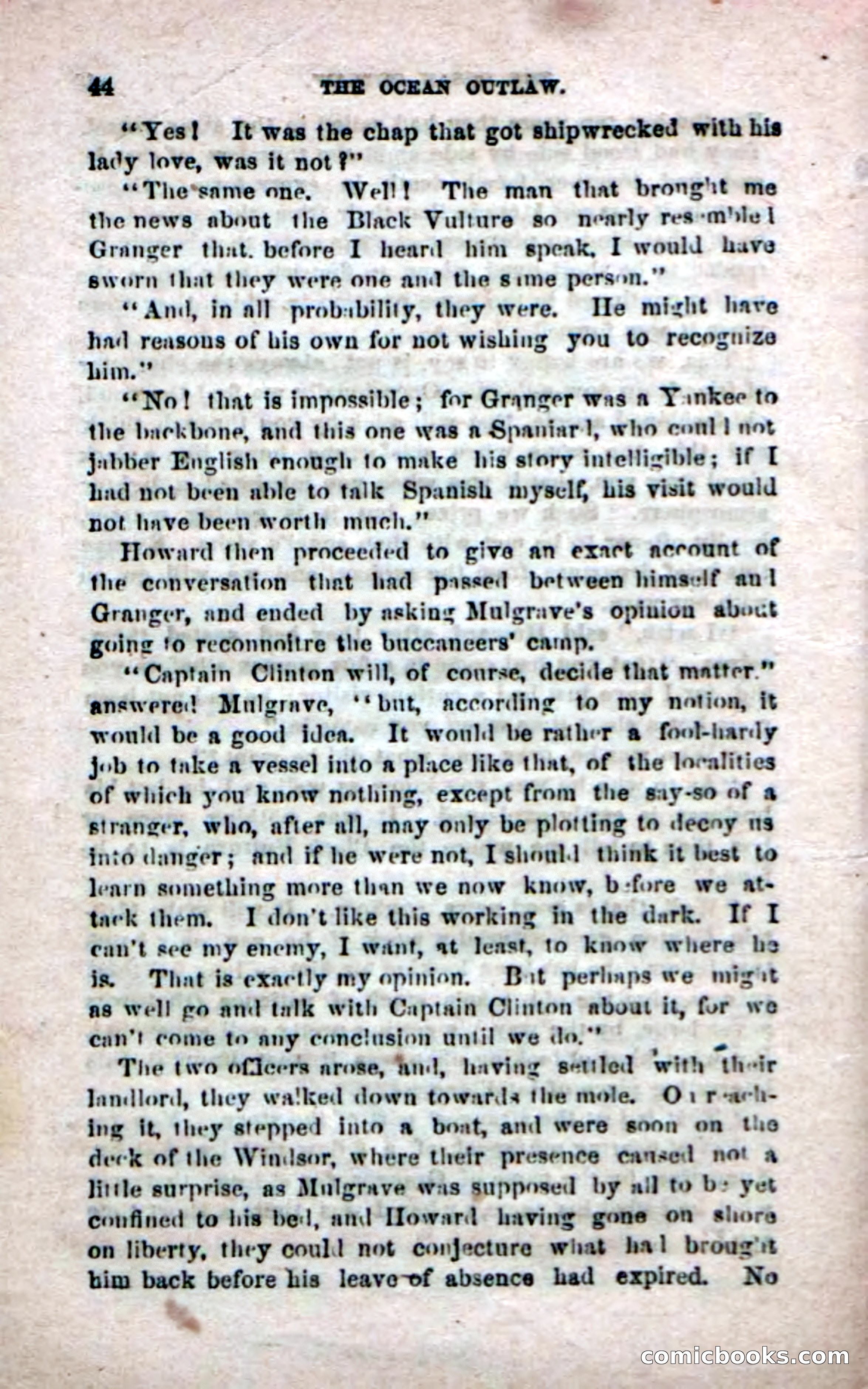 Beadle's Dime Novels No. 208: The Ocean Outlaw — page 42 of 100