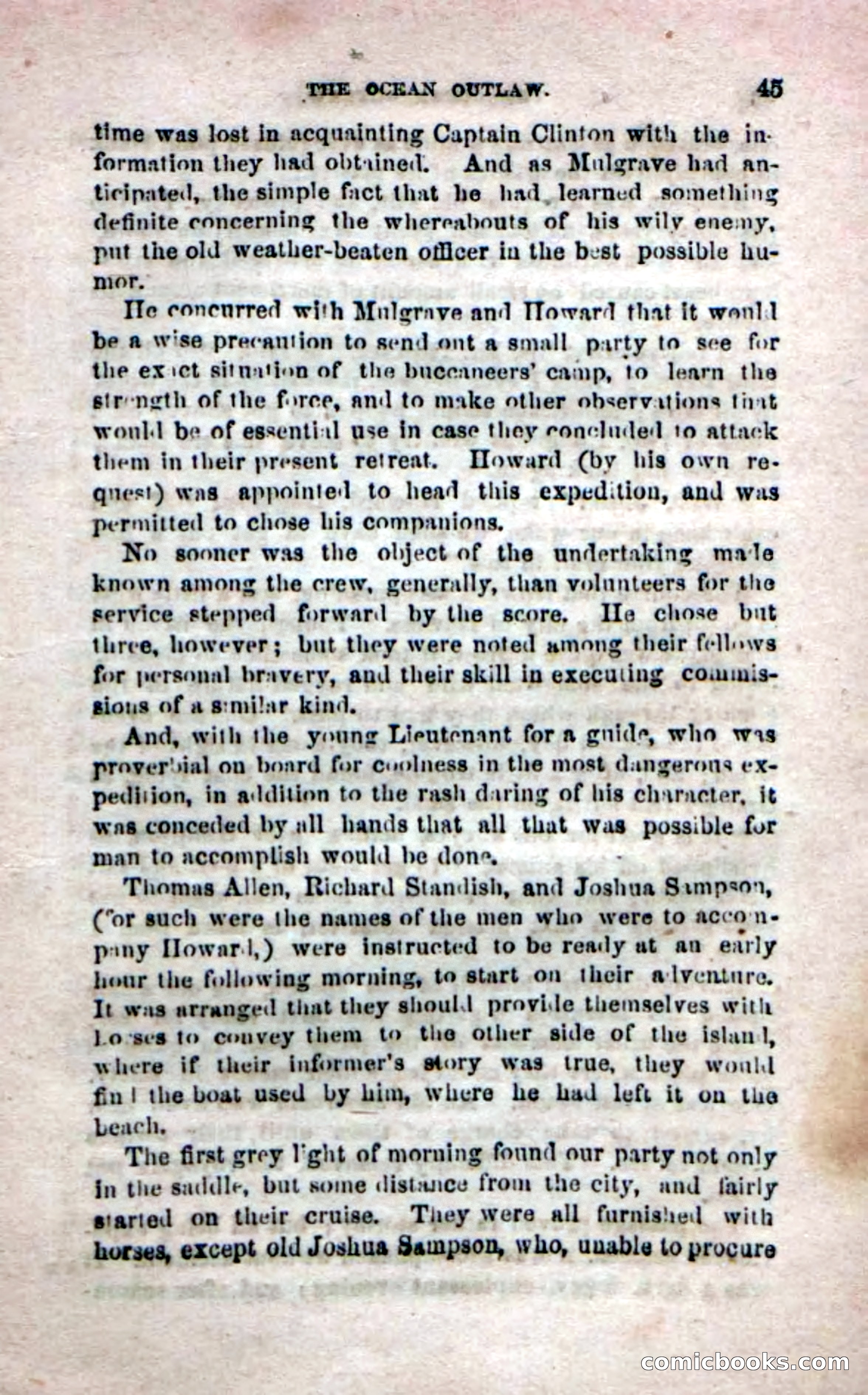 Beadle's Dime Novels No. 208: The Ocean Outlaw — page 43 of 100