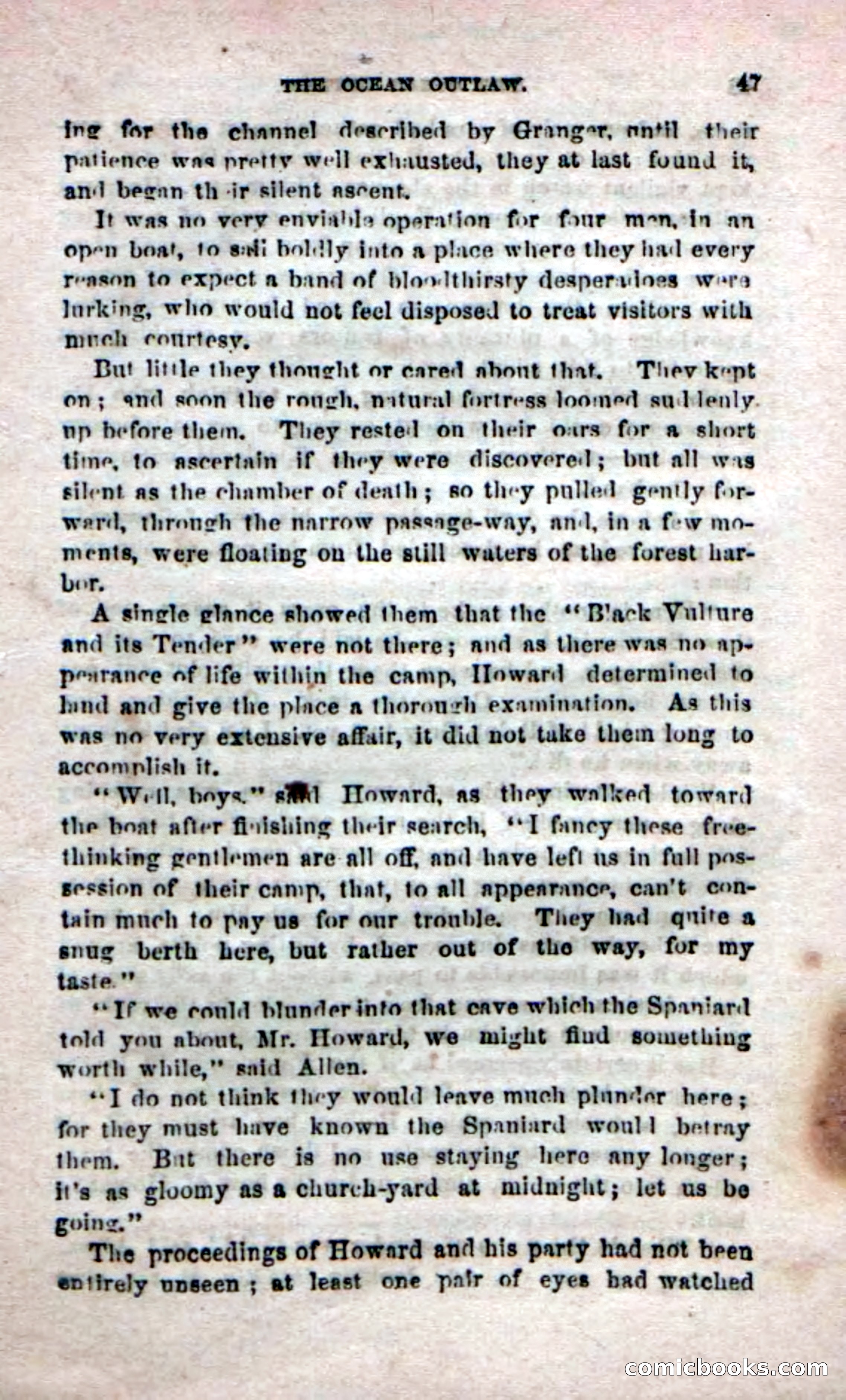 Beadle's Dime Novels No. 208: The Ocean Outlaw — page 45 of 100