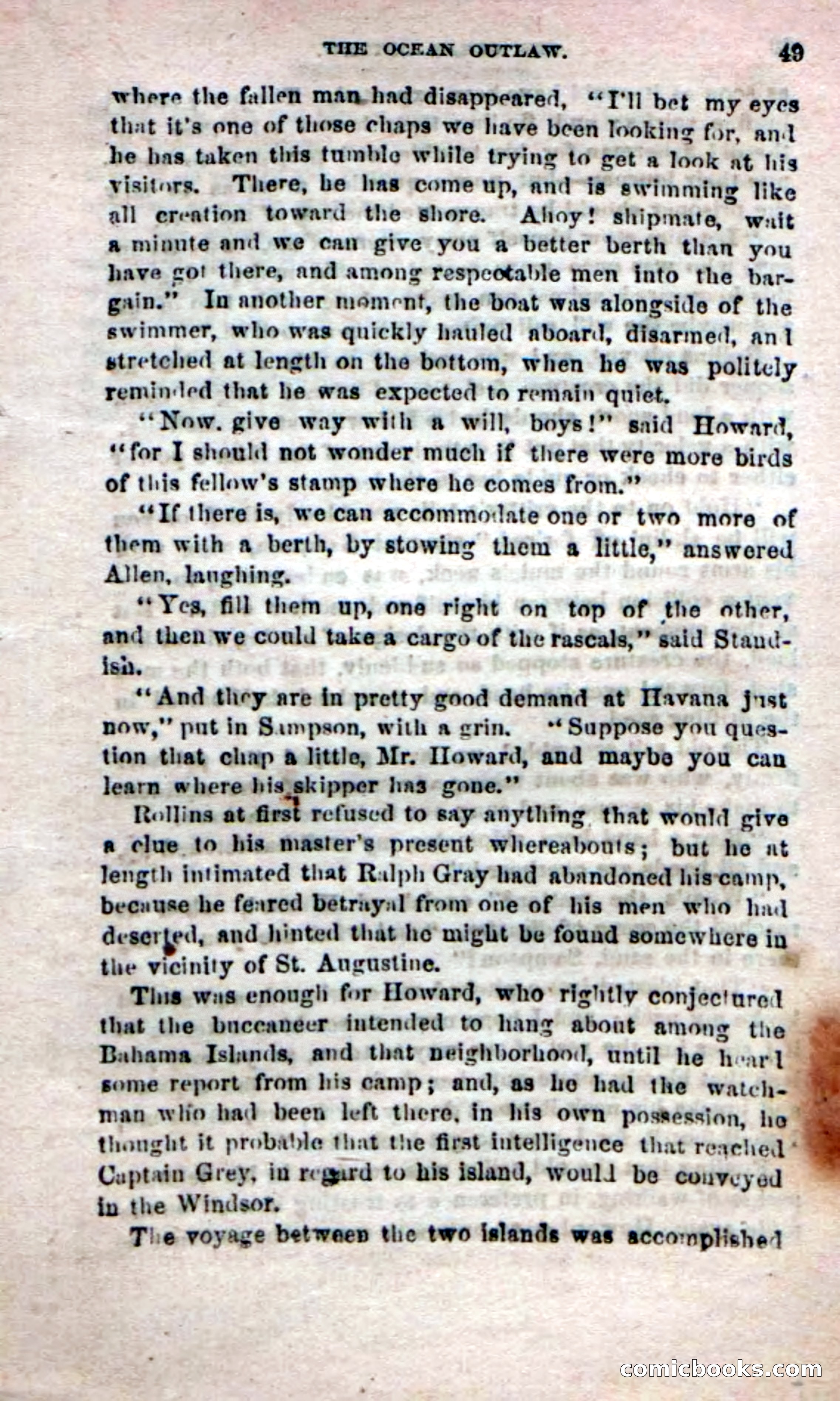 Beadle's Dime Novels No. 208: The Ocean Outlaw — page 47 of 100