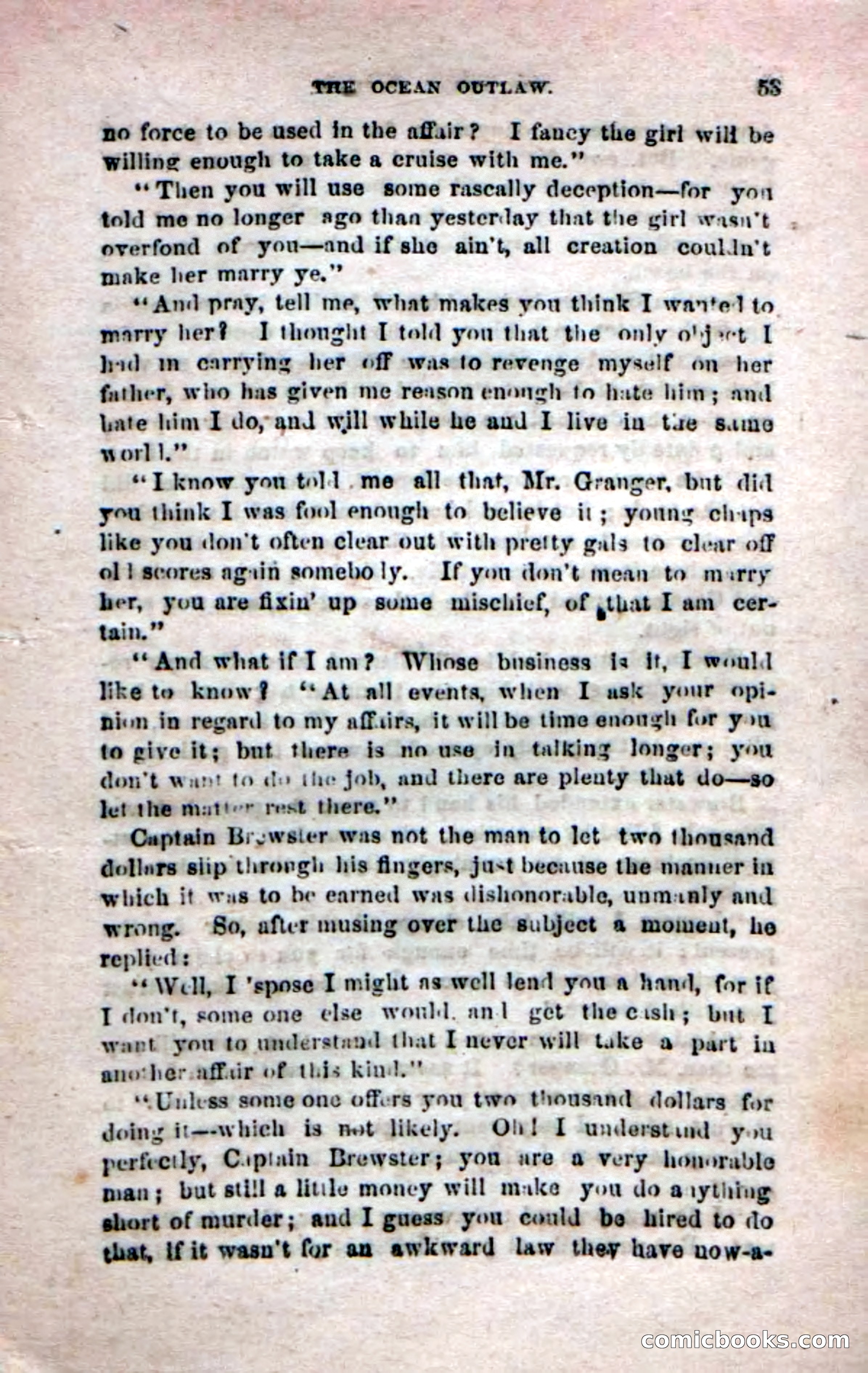 Beadle's Dime Novels No. 208: The Ocean Outlaw — page 51 of 100