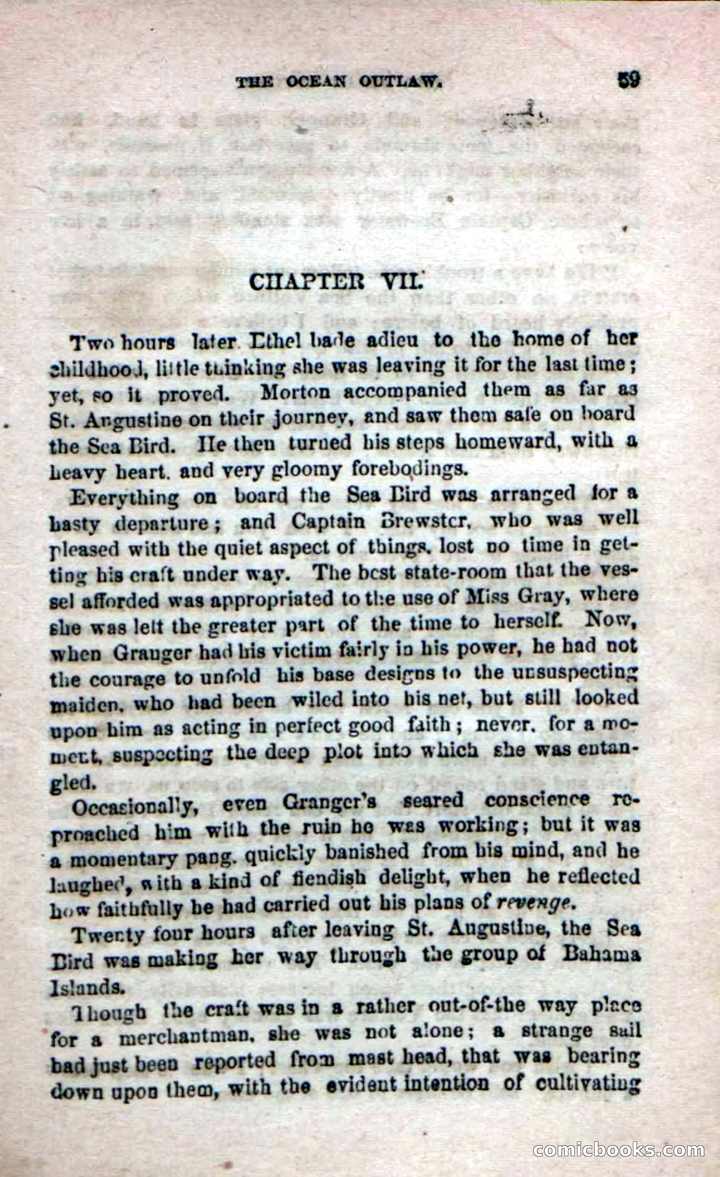 Beadle's Dime Novels No. 208: The Ocean Outlaw — page 57 of 100