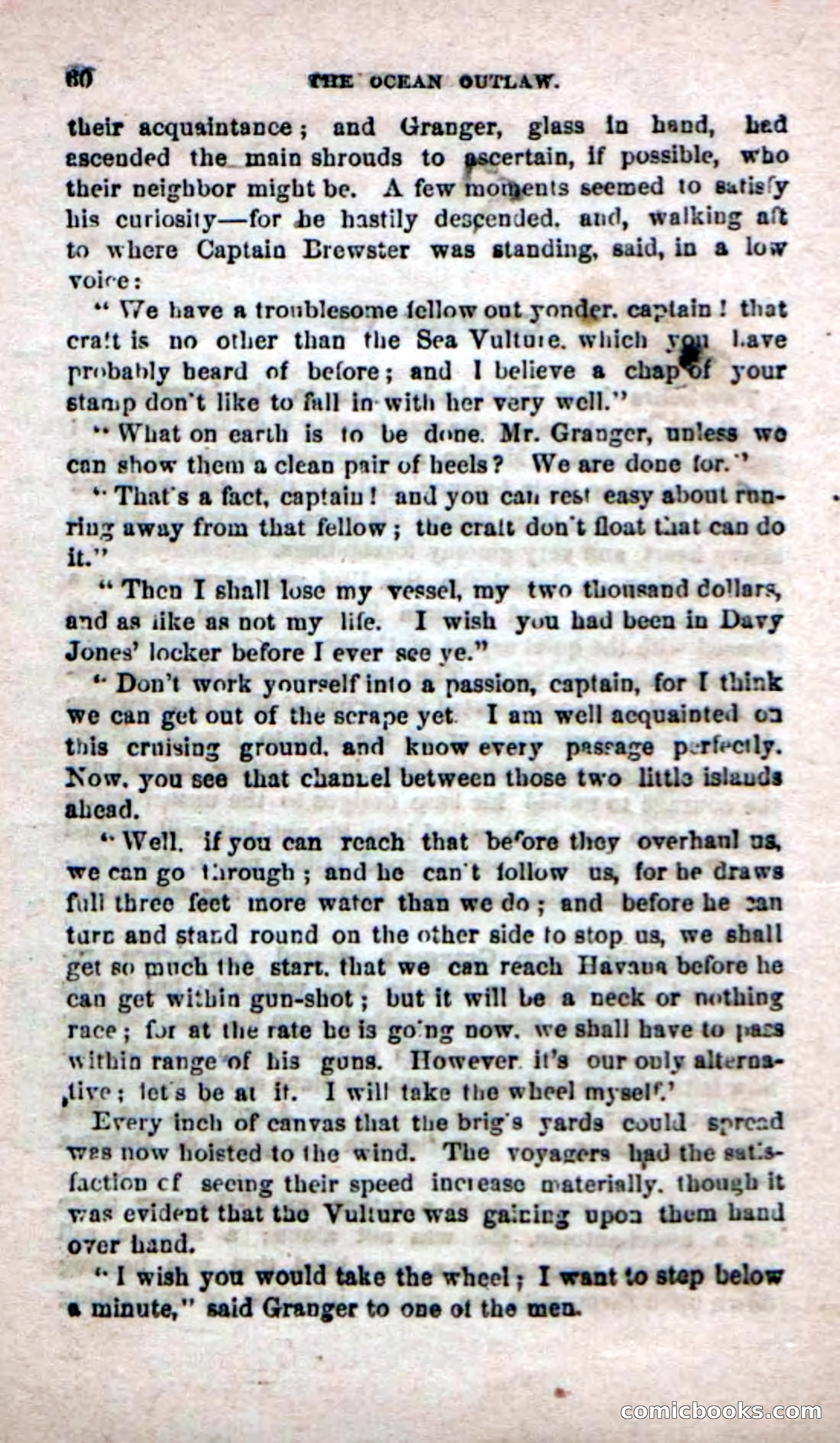 Beadle's Dime Novels No. 208: The Ocean Outlaw — page 58 of 100