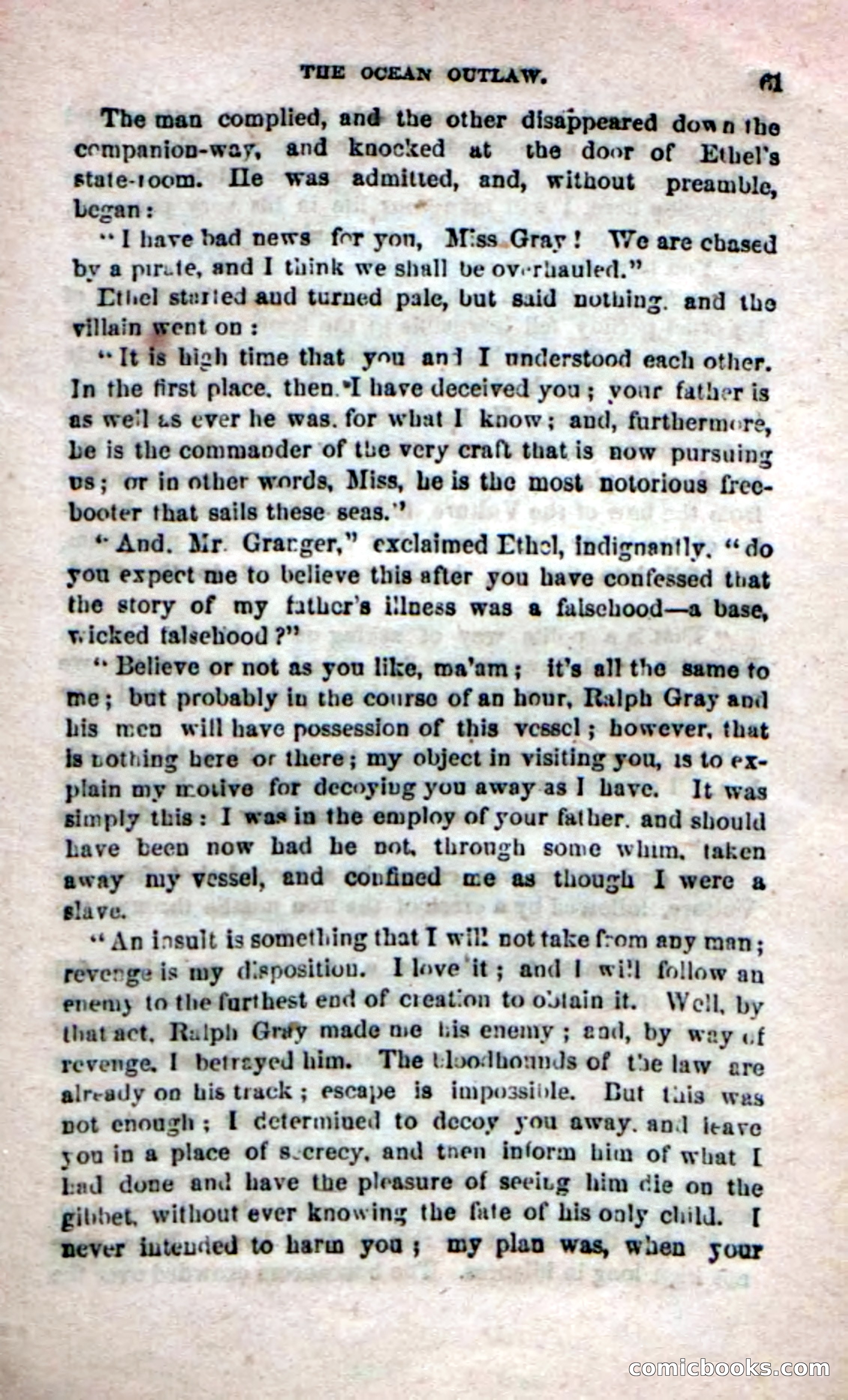 Beadle's Dime Novels No. 208: The Ocean Outlaw — page 59 of 100